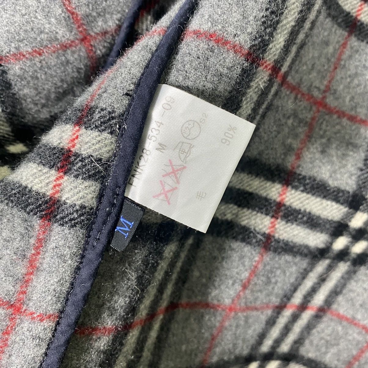 Burberry × Burberry Prorsum Vintage Burberry London Blue Label Nova Check Duffer Coat Size US M / EU 48-50 / 2 - 9 Thumbnail