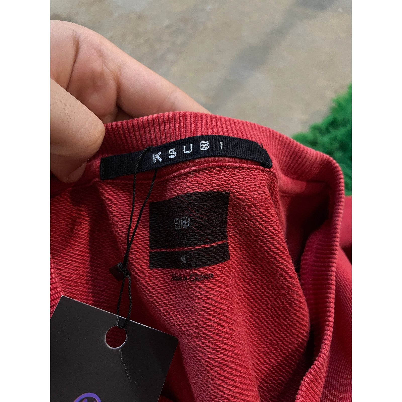 Ksubi Ksubi Crewneck Red Used Medium Size US M / EU 48-50 / 2 - 2 Thumbnail