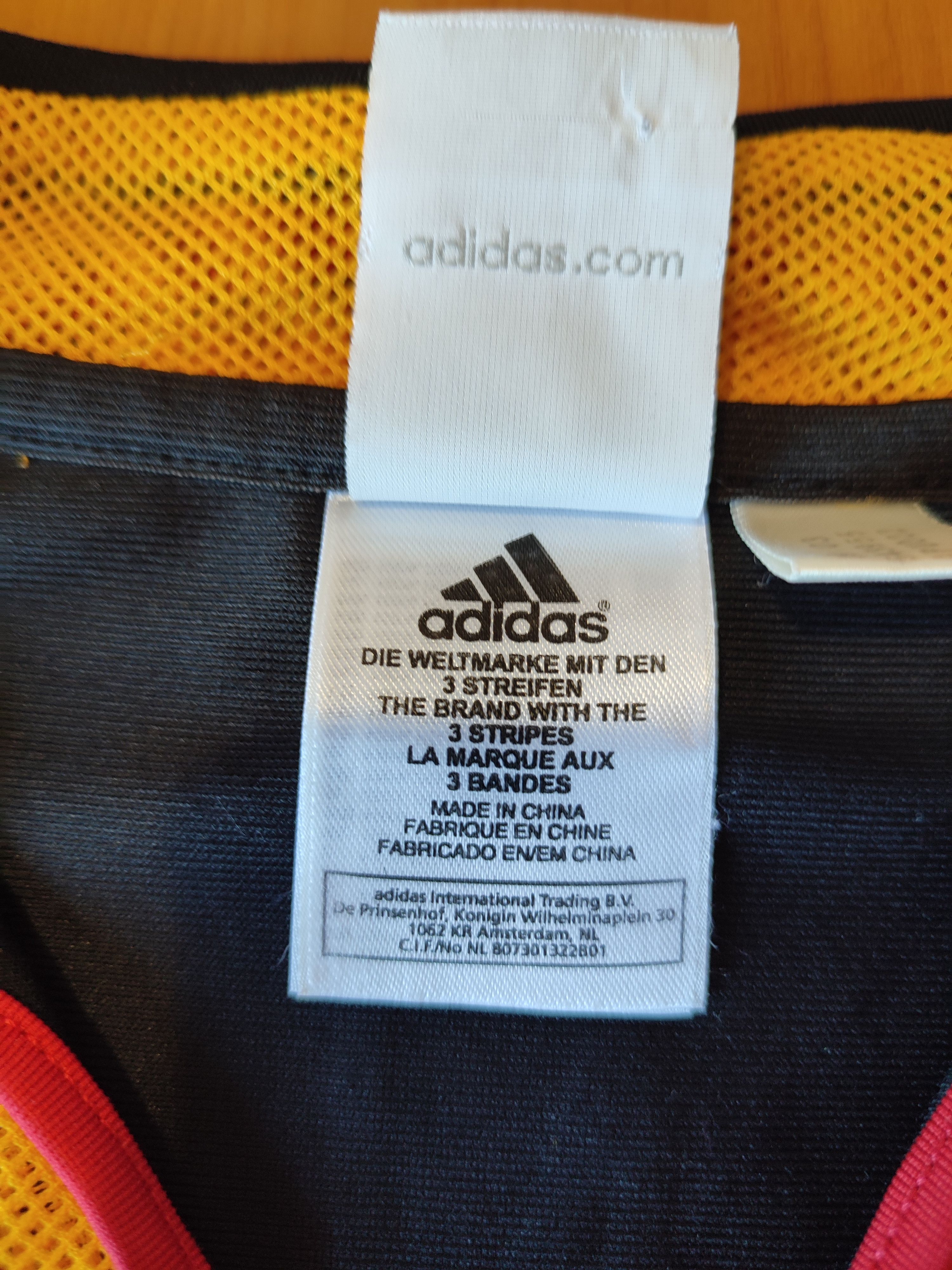 Adidas Germany 2003 2004 away soccer shirt jersey kit tee Frings Size US XXL / EU 58 / 5 - 8 Thumbnail