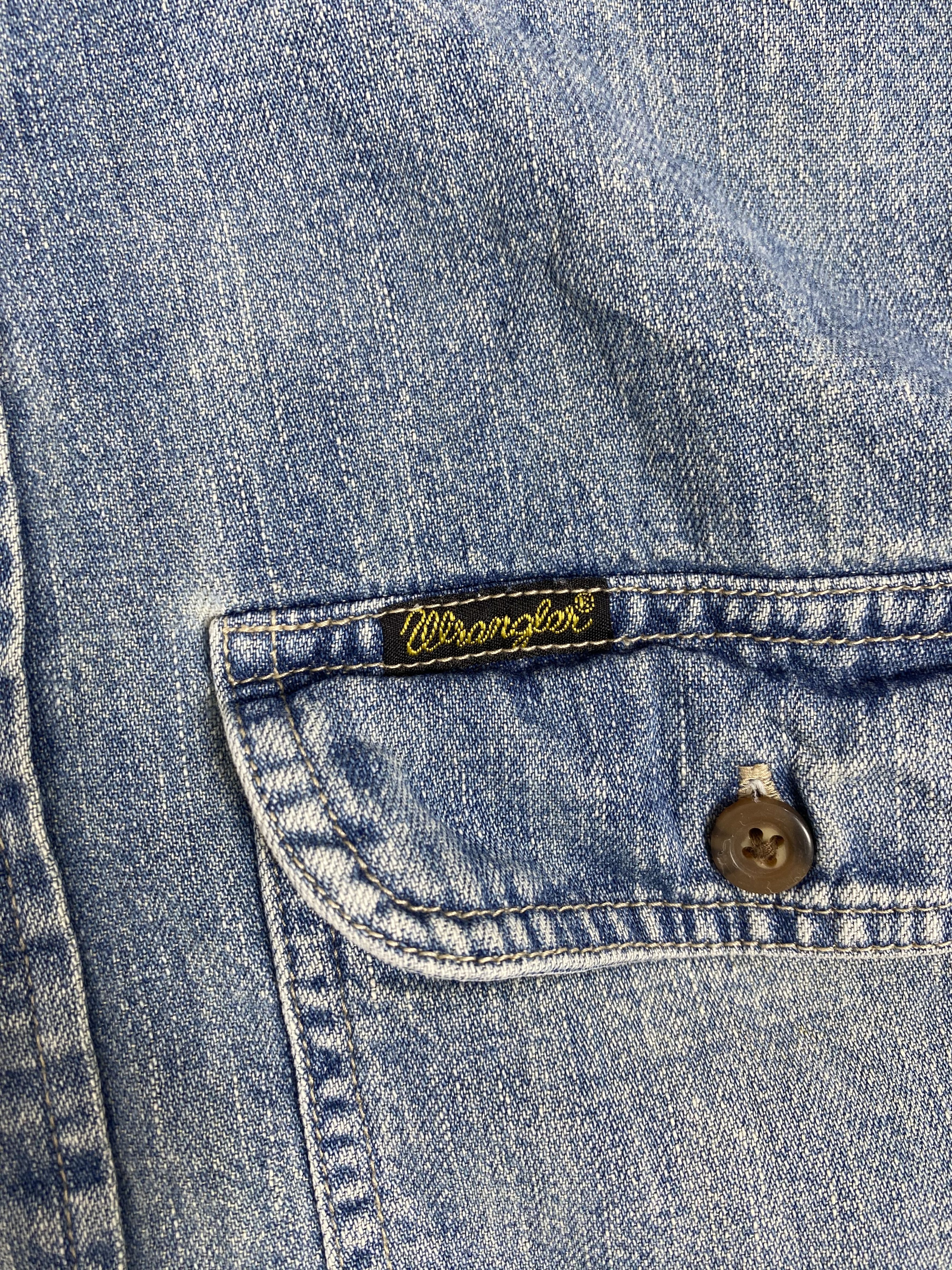 Vintage × Wrangler Vintage Wrangler Button Denim Jacket Size US S / EU 44-46 / 1 - 3 Thumbnail