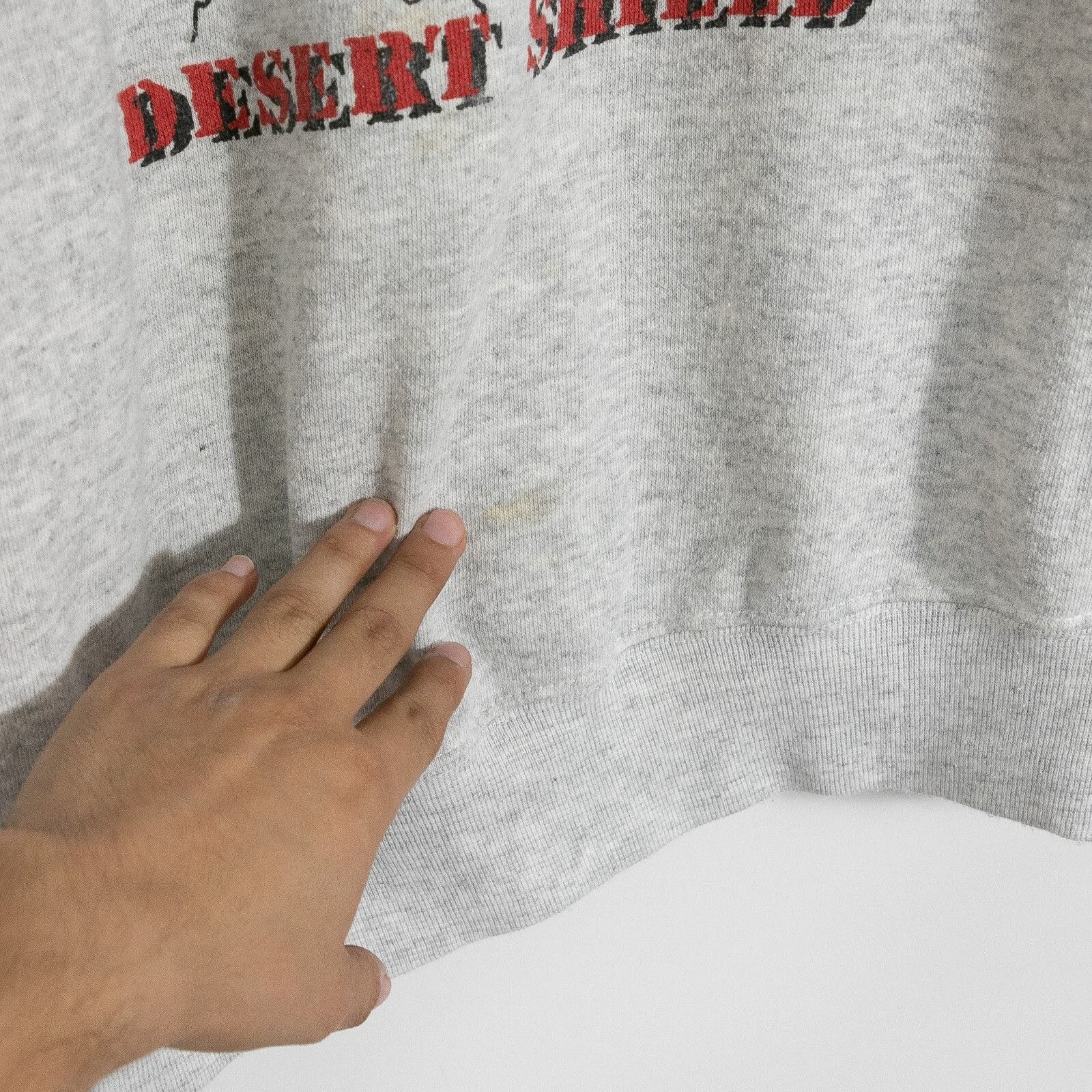 Vintage Vintage 90s Desert Storm Sweatshirt XL - Raglan Crewneck Size US XL / EU 56 / 4 - 4 Thumbnail