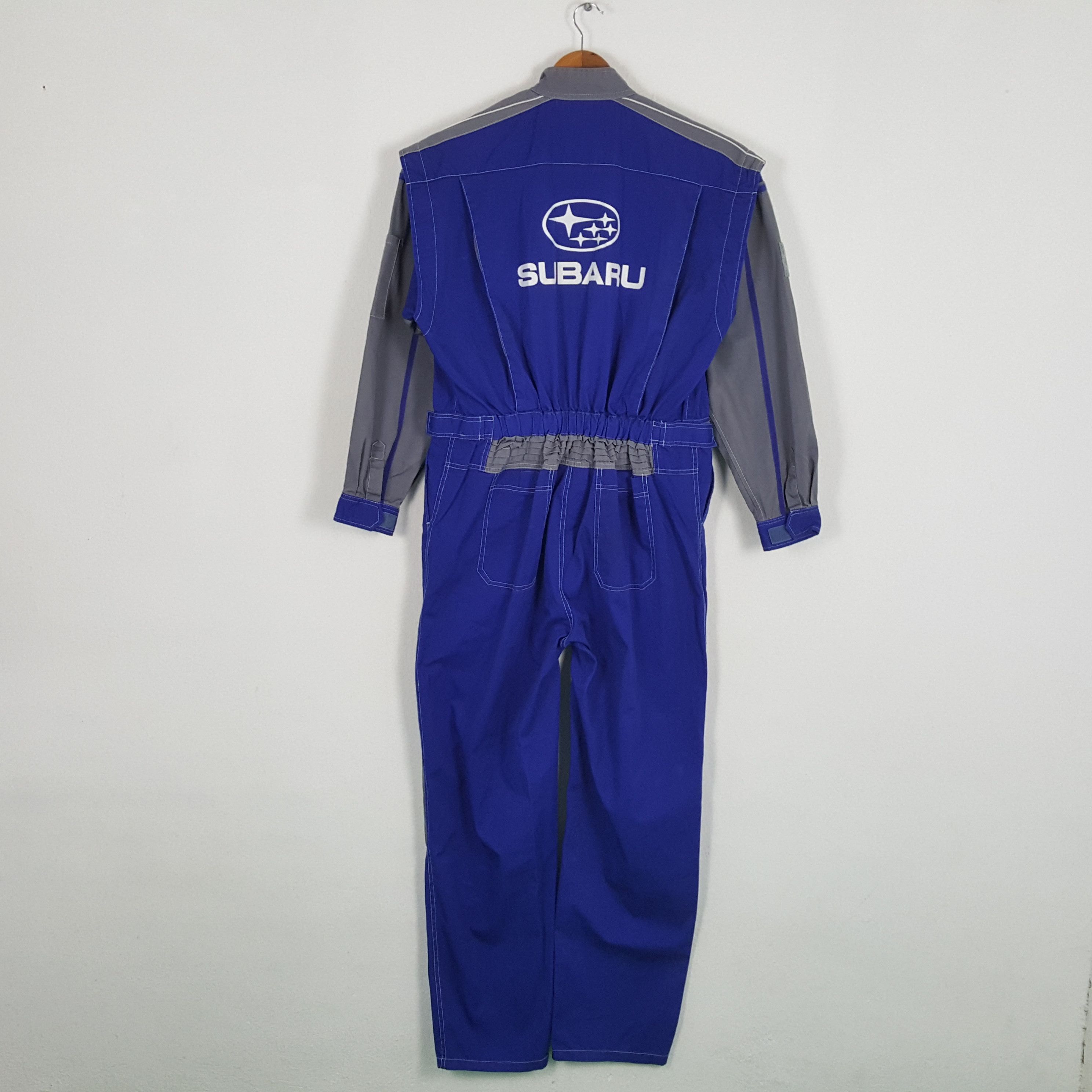 image of Subaru Japanese Racing Team Coverall Jacket in Blue, Men's (Size 2XL)