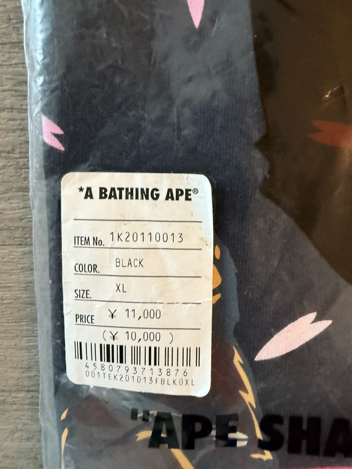 Bape Bape sake tee Size US XL / EU 56 / 4 - 10 Thumbnail