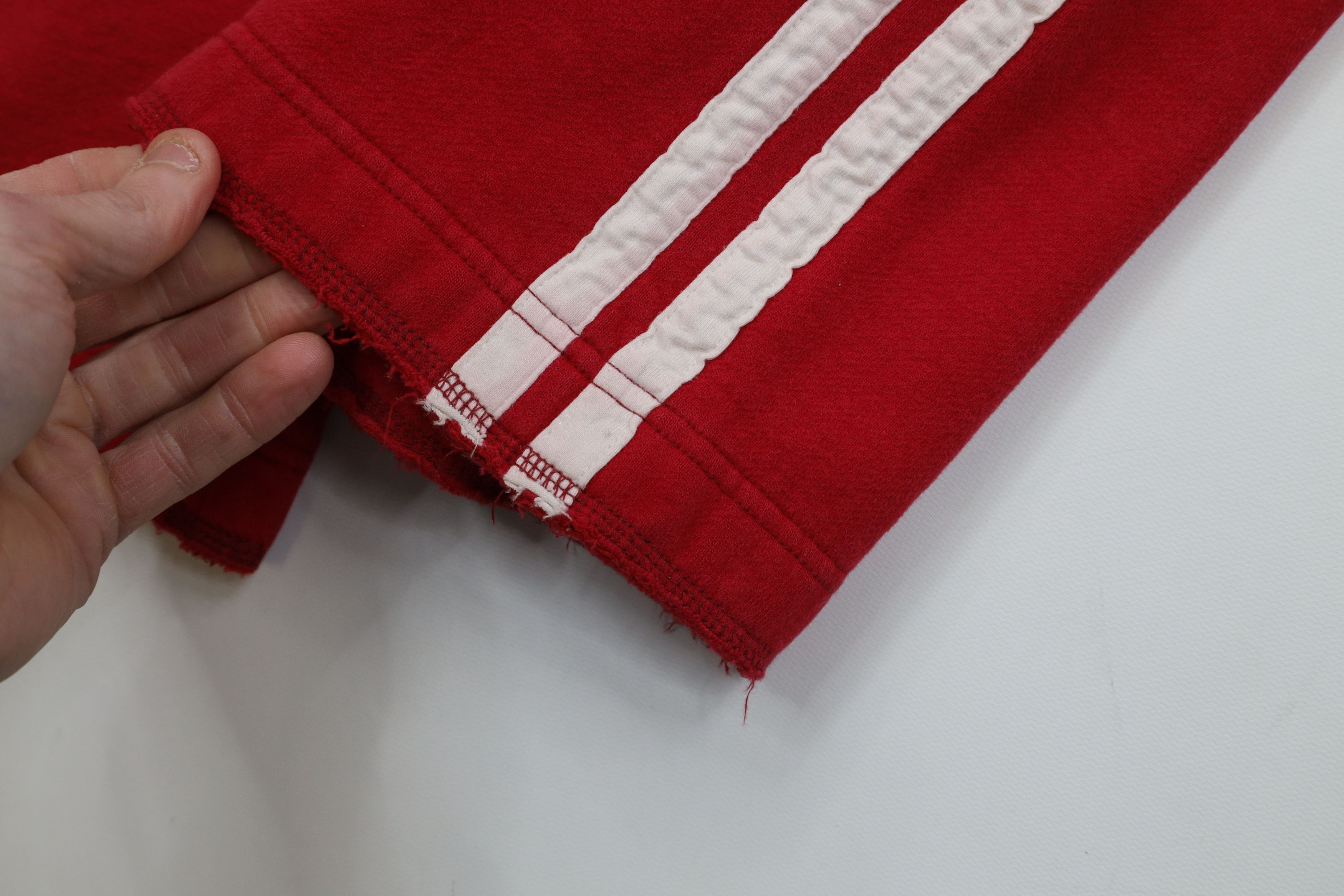 Aeropostale Vintage 90s Y2K Aeropostale Wide Leg Sweatpants Pants Red Size US 36 / EU 52 - 7 Thumbnail