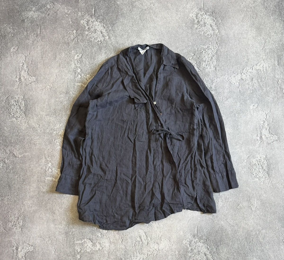 Sarah Pacini Sarah Pacini 2size 100% linen shirts blouse button up Size M / US 6-8 / IT 42-44 - 6 Thumbnail