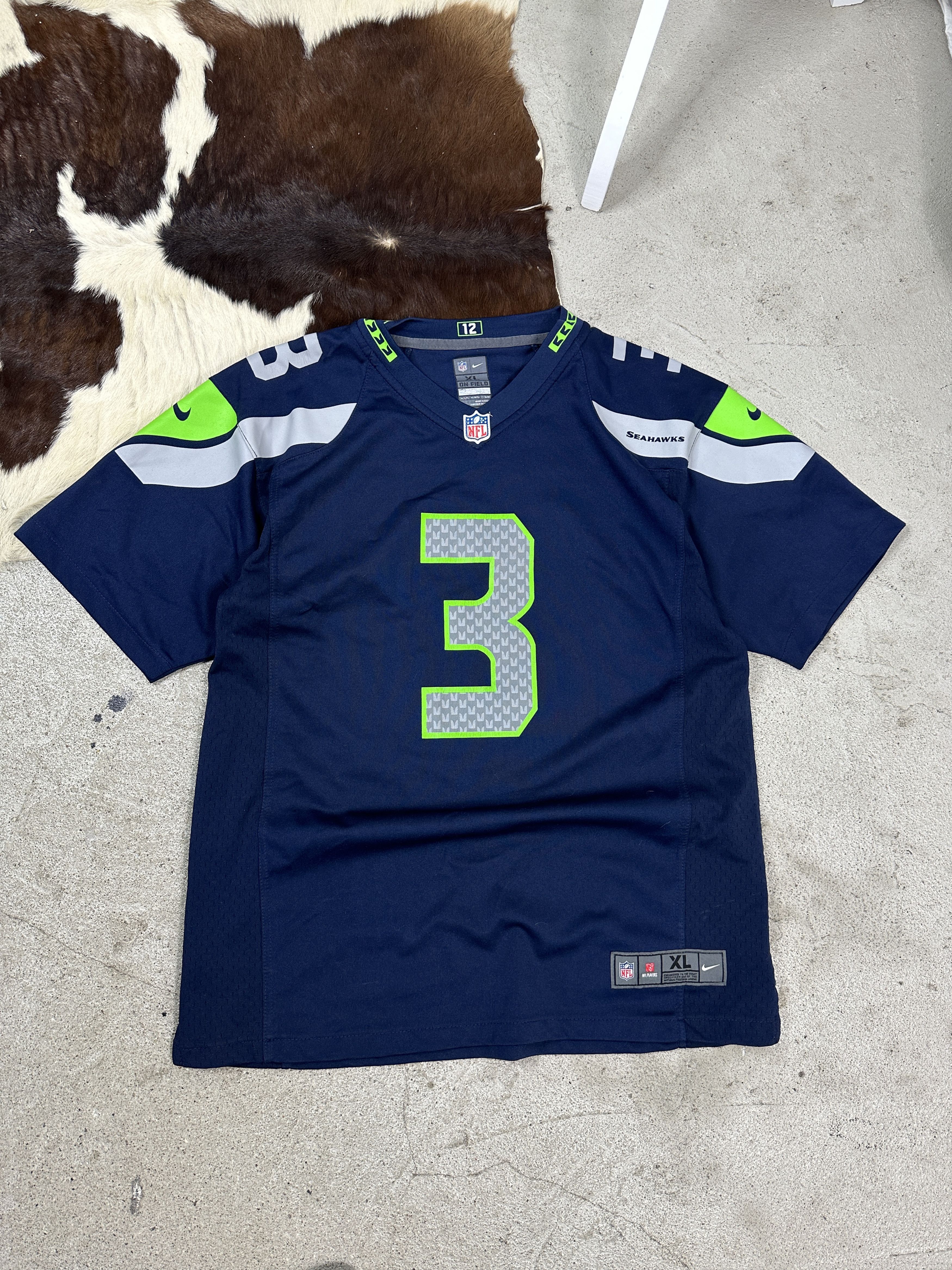 NFL × Vintage Jersey NFL Seattle Seahawks Size US M / EU 48-50 / 2 - 2 Thumbnail