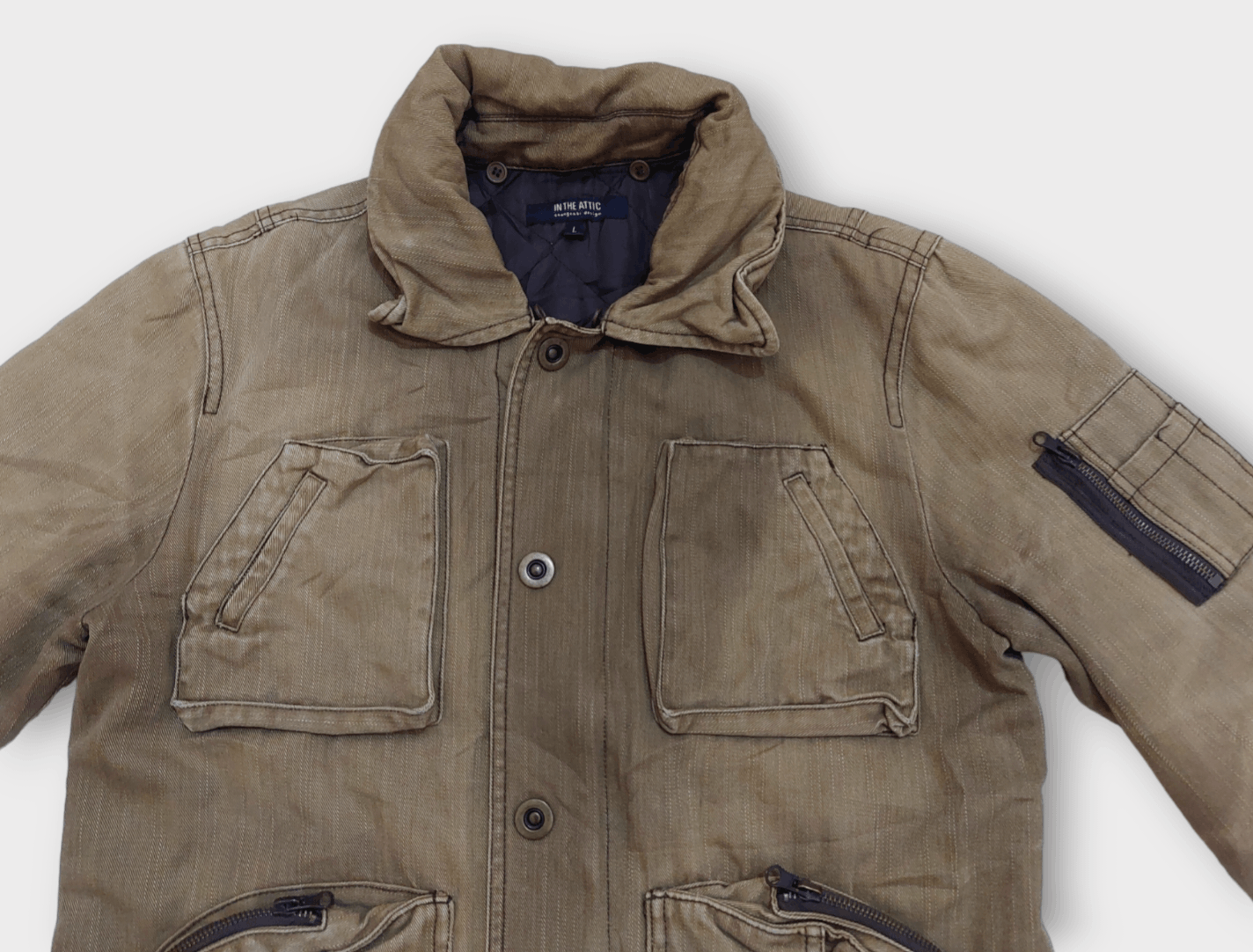 In The Attic × Japanese Brand In the Attic Multipocket Jacket Size US S / EU 44-46 / 1 - 7 Thumbnail