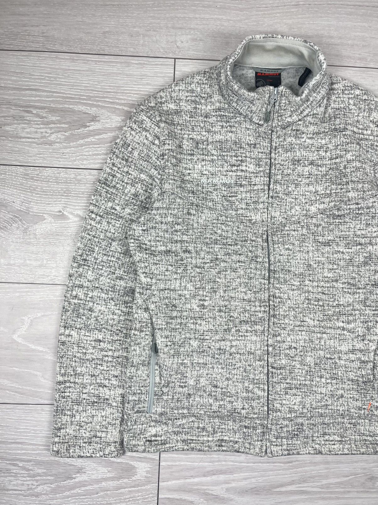 Mammut Mammut Full Zip Grey Gorpcore Heavy Fleece Jacket Size US L / EU 52-54 / 3 - 3 Thumbnail