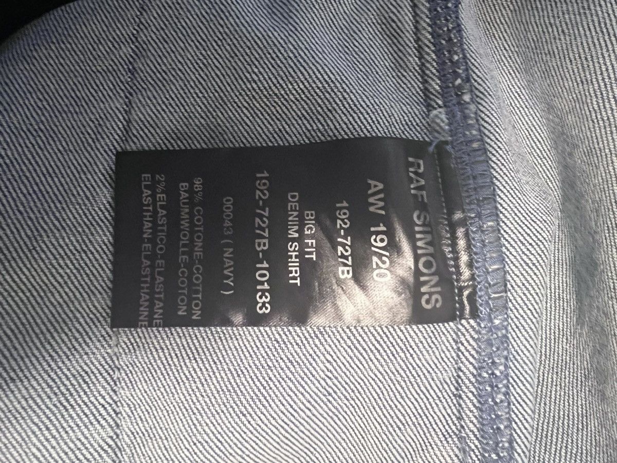 Raf Simons Burning Down The House Denim Jacket Size US L / EU 52-54 / 3 - 9 Thumbnail