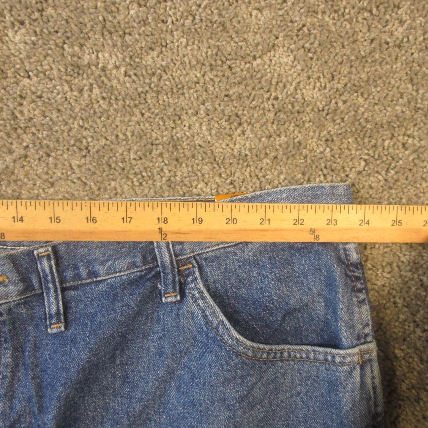Wrangler VINTAGE Wrangler Jeans Shorts Mens 38 Five Star Premium Bermuda 5-Pocket Denim NEW NWT Blue 90s Style Relaxed Size US 32 / EU 48 - 6 Thumbnail
