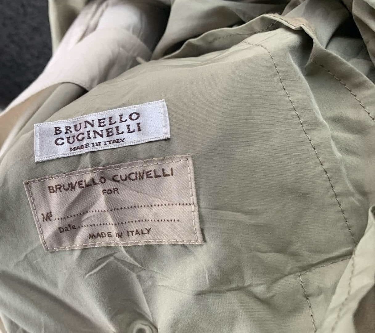 Brunello Cucinelli Brunello Cucinelli Parka Coat in Taupe for Womens Size XS / US 0-2 / IT 36-38 - 3 Thumbnail