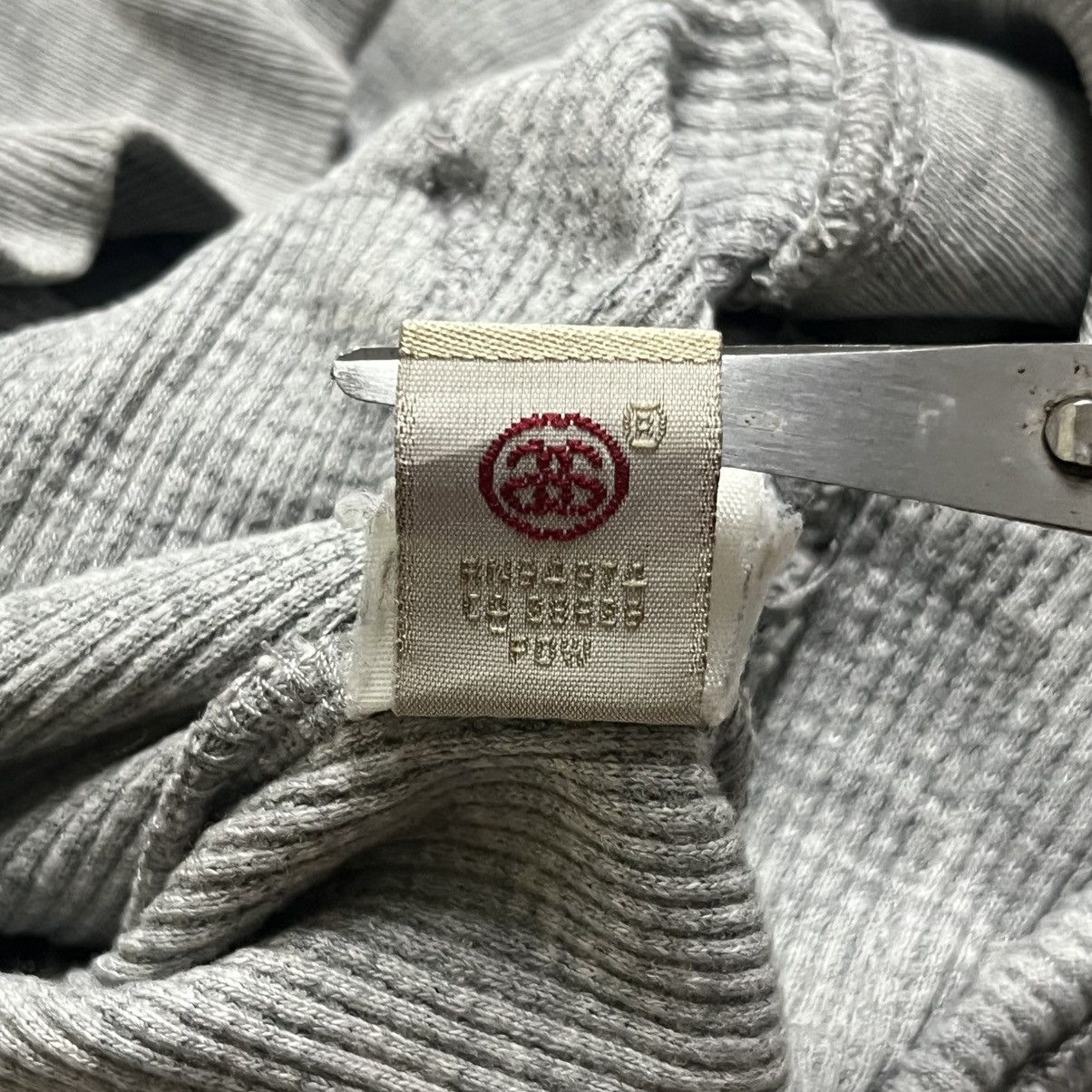 Stussy 🔥RARE🔥00s Stussy Thrashed hoodie Gray Size US S / EU 44-46 / 1 - 14 Thumbnail