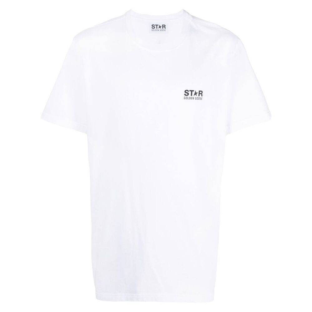 Golden Goose WHITE T-Shirts & Vests - T-Shirts