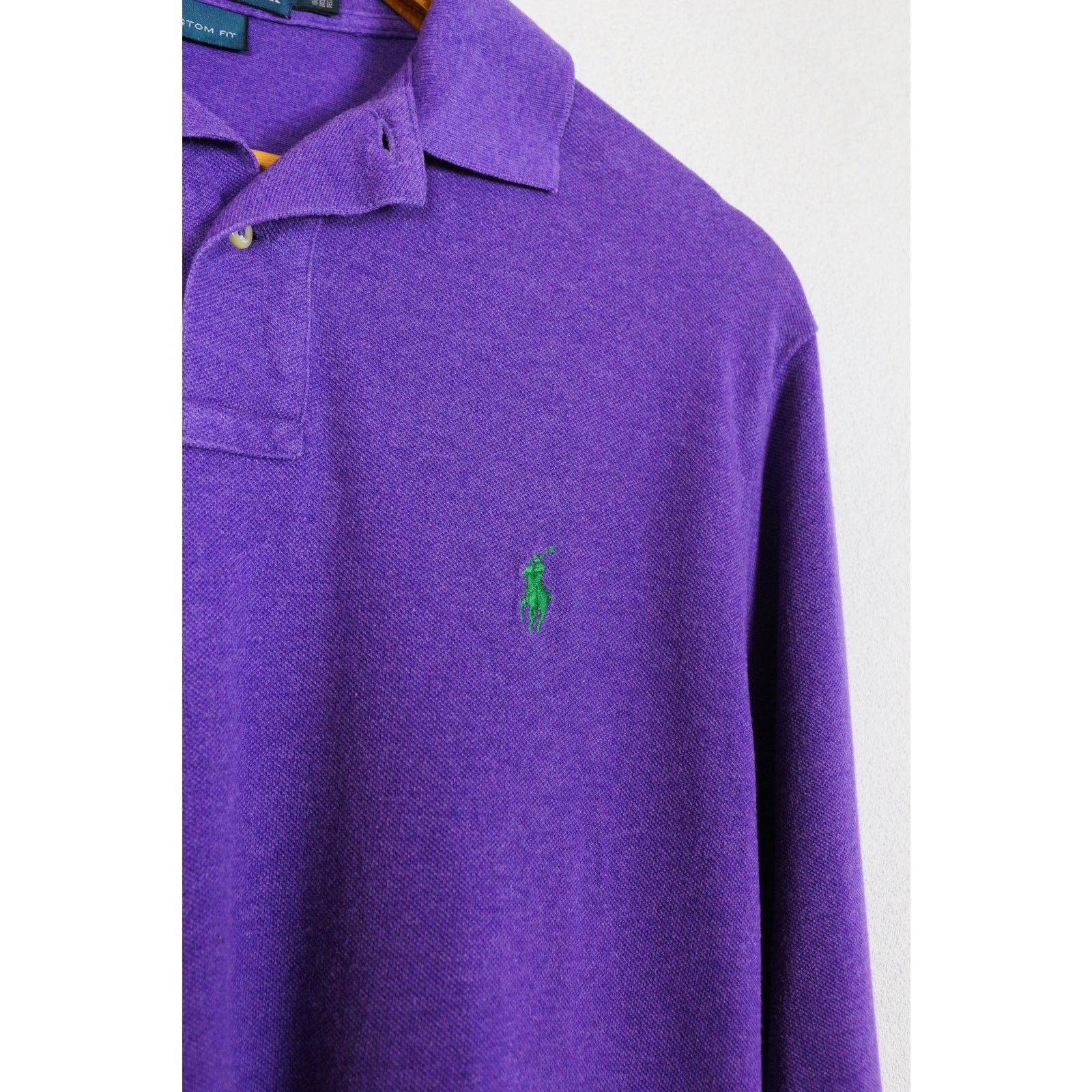 Rugby Ralph Lauren Vintage Polo Ralph Lauren Pony Logo Rugby Shirt Purple M Y2K Size US M / EU 48-50 / 2 - 3 Thumbnail