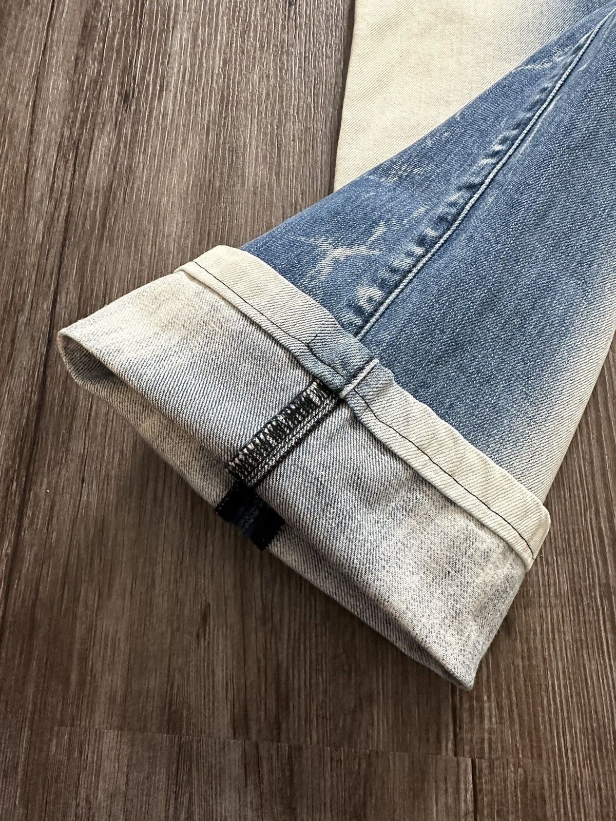 Robins Jeans 🔥Robin’s Jeans🔥 Bleached and Dyed Denim Jeans Size US 31 - 13 Thumbnail