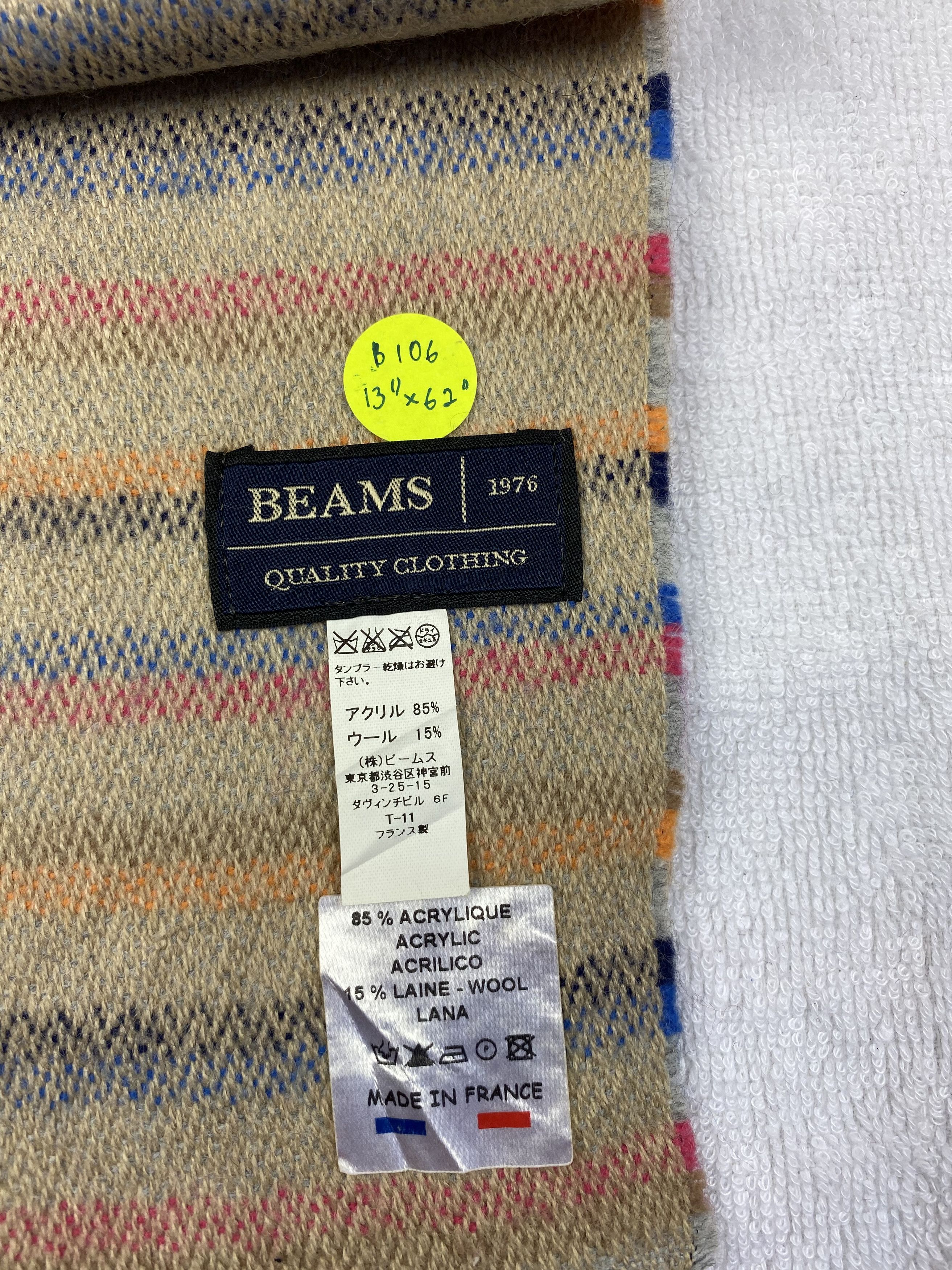 Beams Plus Beams Scarf / Muffler / Neckwear Size ONE SIZE - 5 Thumbnail