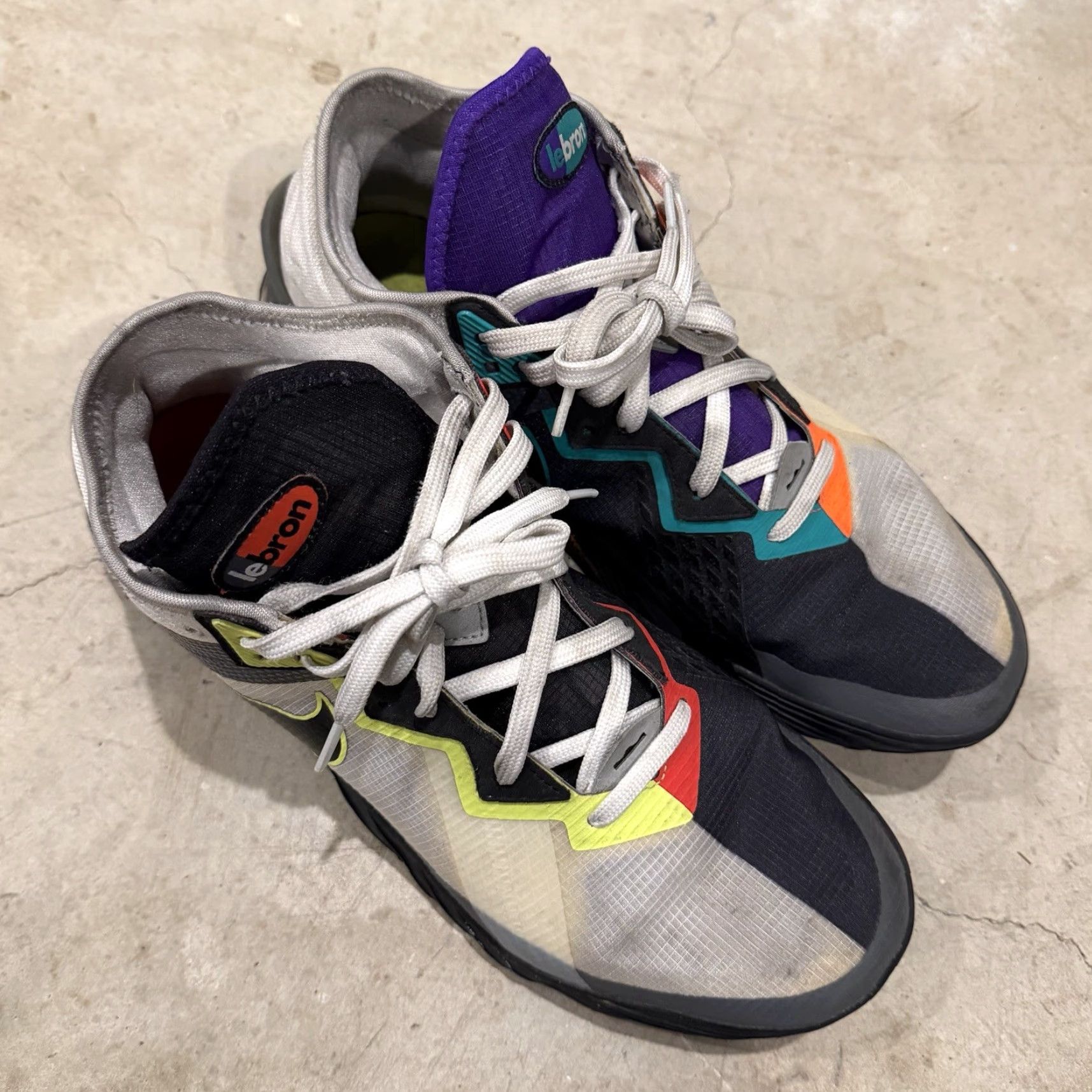 Nike Nike LeBron 18 Low Air Max 95 Greedy Sneaker Men 12 White CV7562-100 Size US 11 / EU 44 - 3 Thumbnail