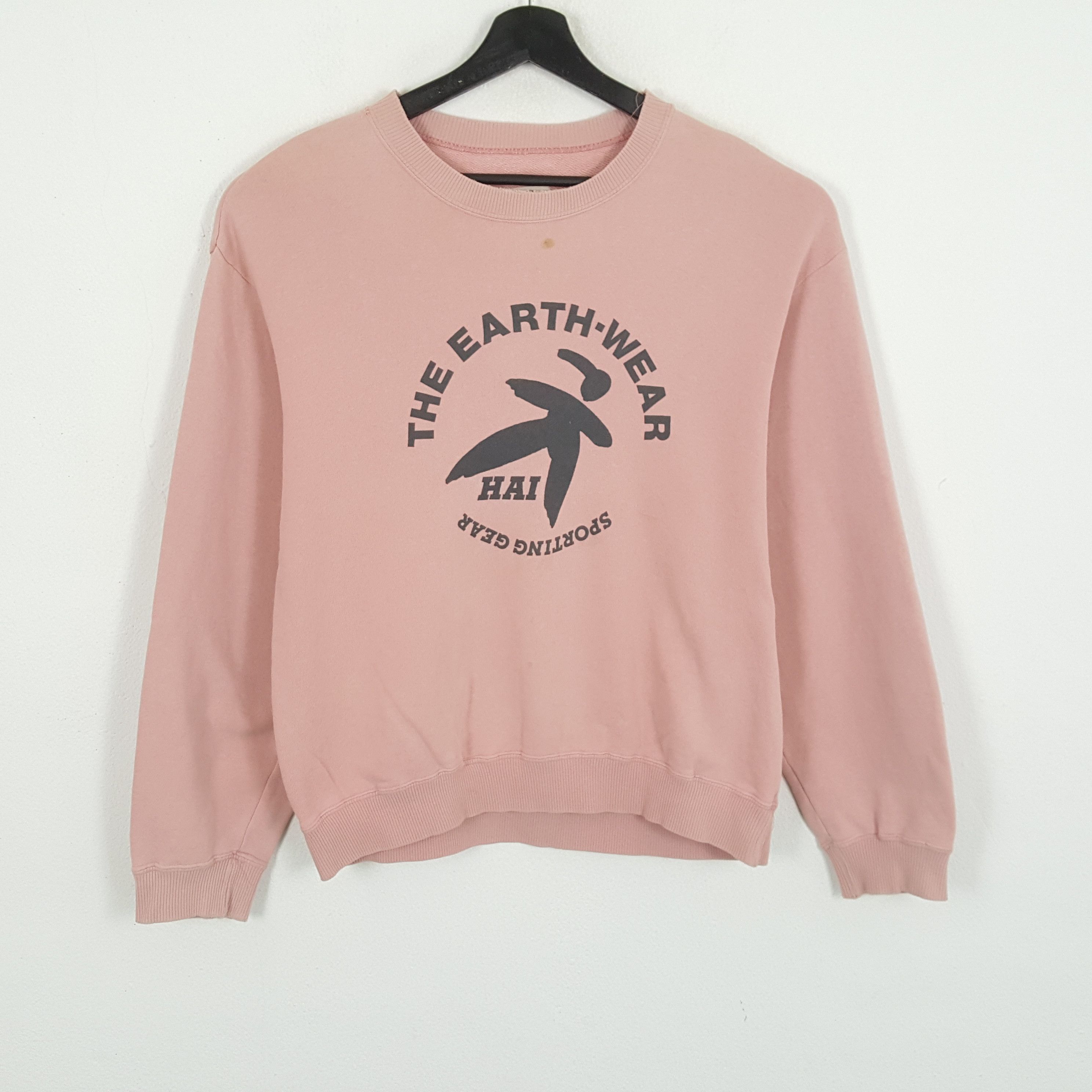Hai Sporting Gear × Issey Miyake × Vintage HAI SPORTING GEAR Designer Brand ISSEY MIYAKE Sweatshirt Size US M / EU 48-50 / 2 - 1 Thumbnail
