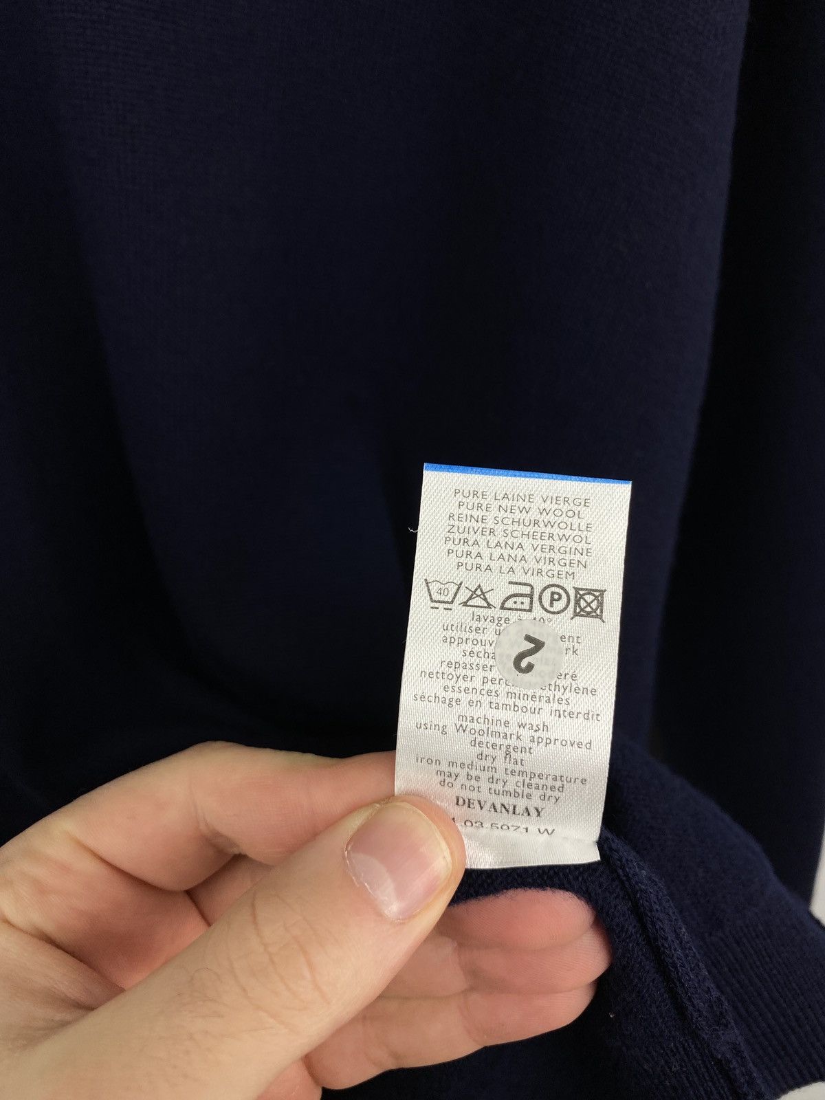 Lacoste 🇫🇷 Vintage 90s Lacoste Sweater Made In France Rare Retro Size US XL / EU 56 / 4 - 7 Thumbnail