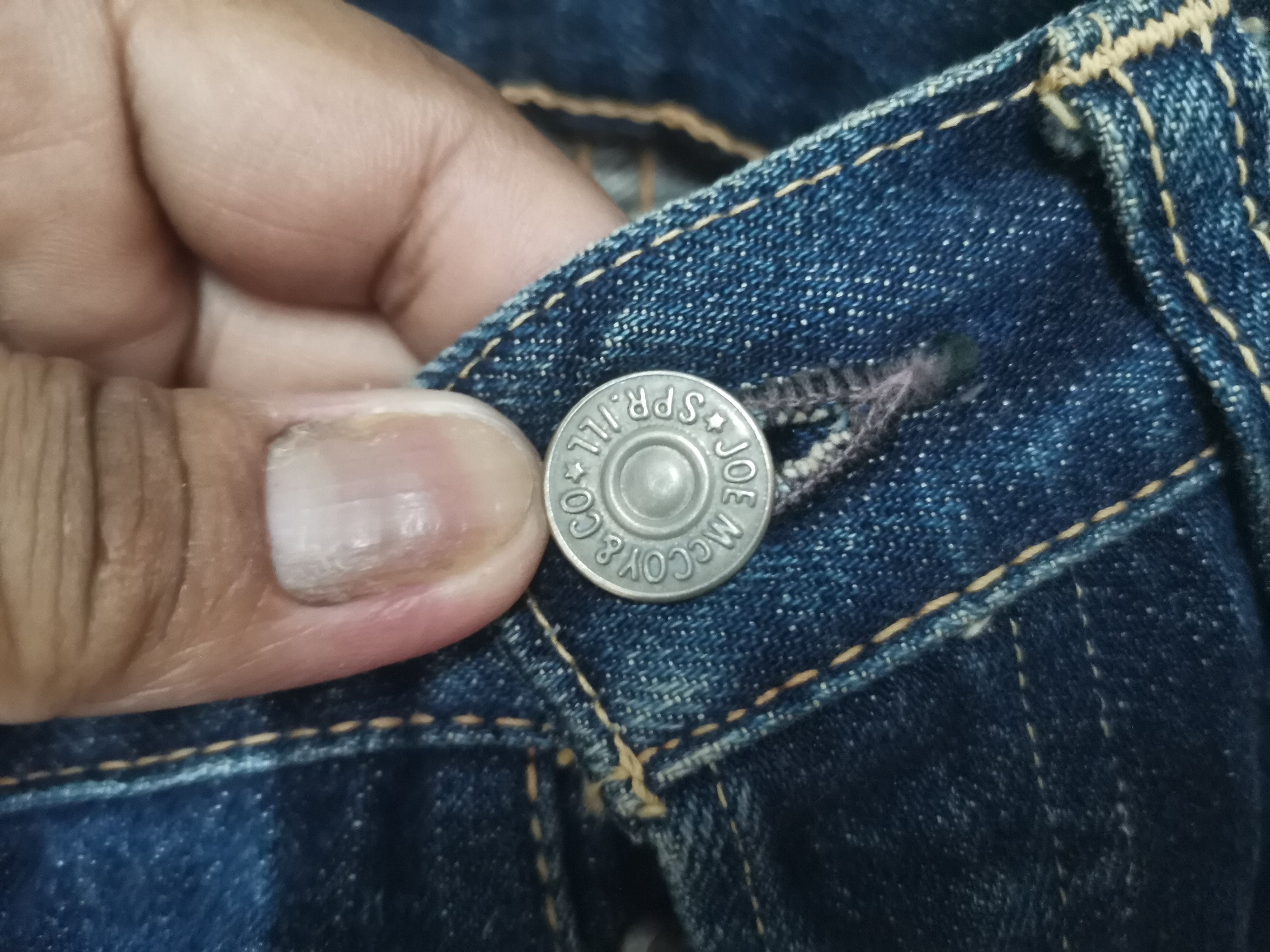 Japanese Brand × The Real McCoy's Rare Joe McCoy denim nice design Size US 31 - 7 Thumbnail