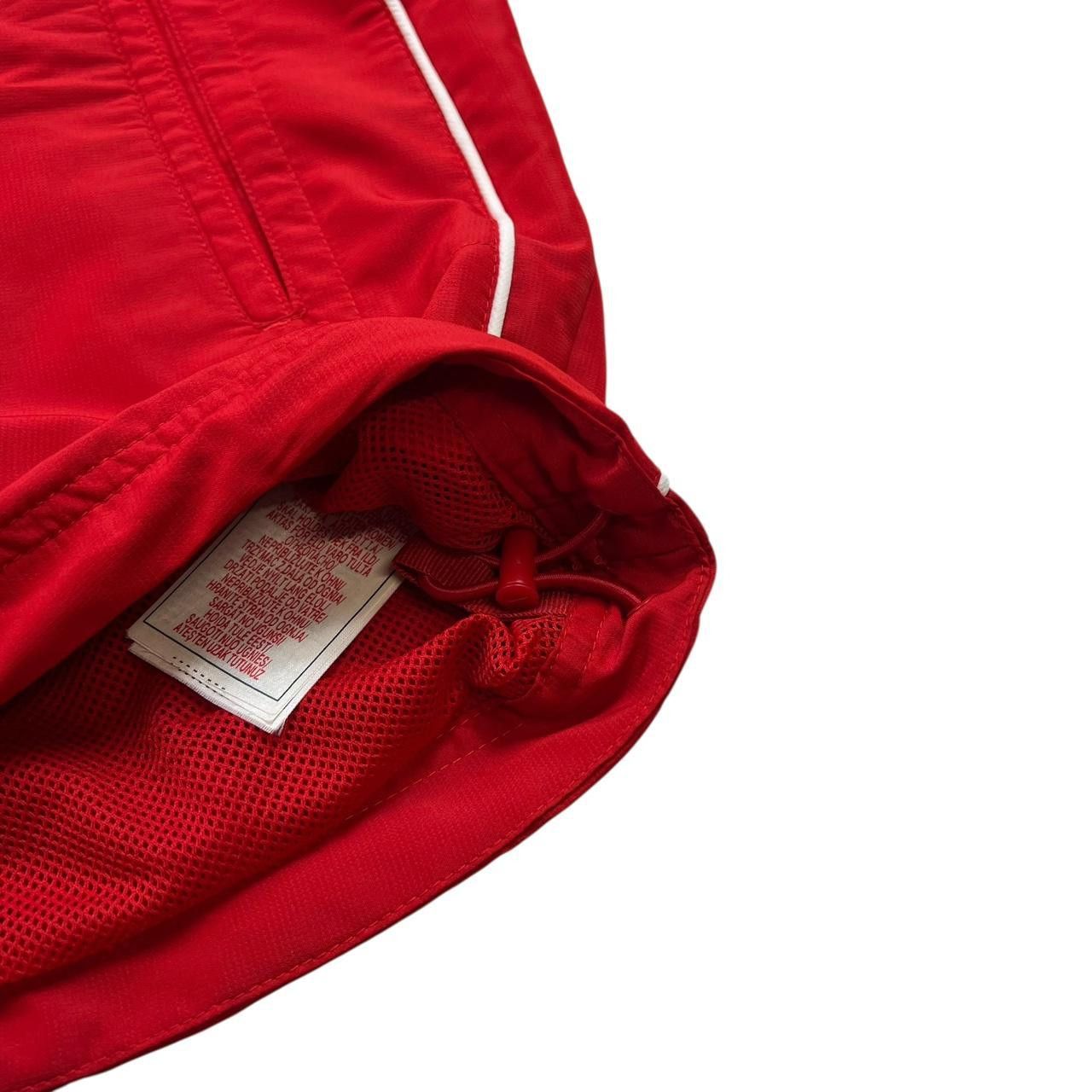 Nike Vintage 2000s Nike Shox Red Zip Up Track Jacket - Medium Size US M / EU 48-50 / 2 - 8 Thumbnail