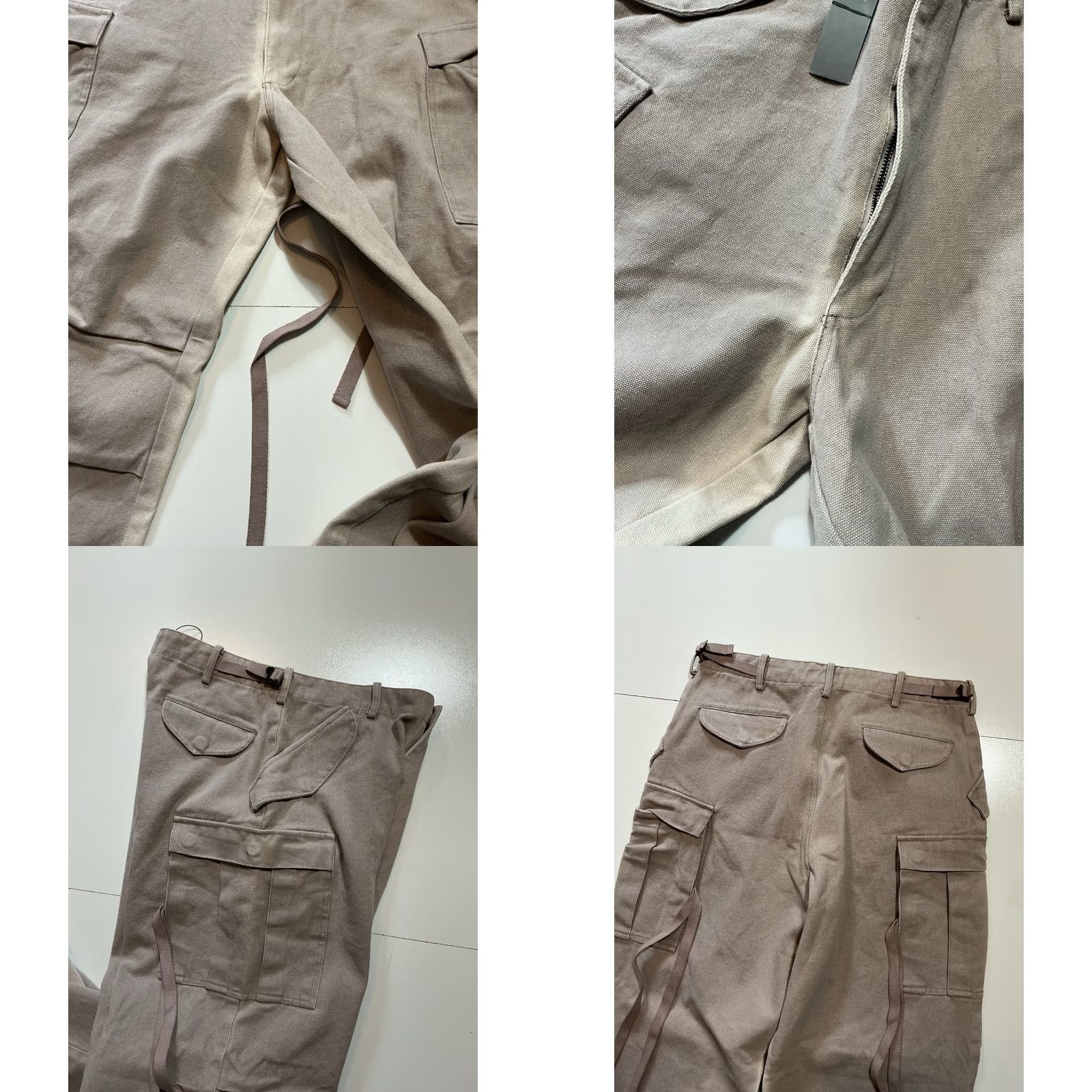 Vintage NWT No Maintenance Six Pocket Vintage Wash Wide Leg Baggy Cargo Pants Sz 30 Mens Pants Regular Size 30 Cargo Vintage Wash Baggy Wide-Leg 90s Mens Size US 30 / EU 46 - 8 Thumbnail