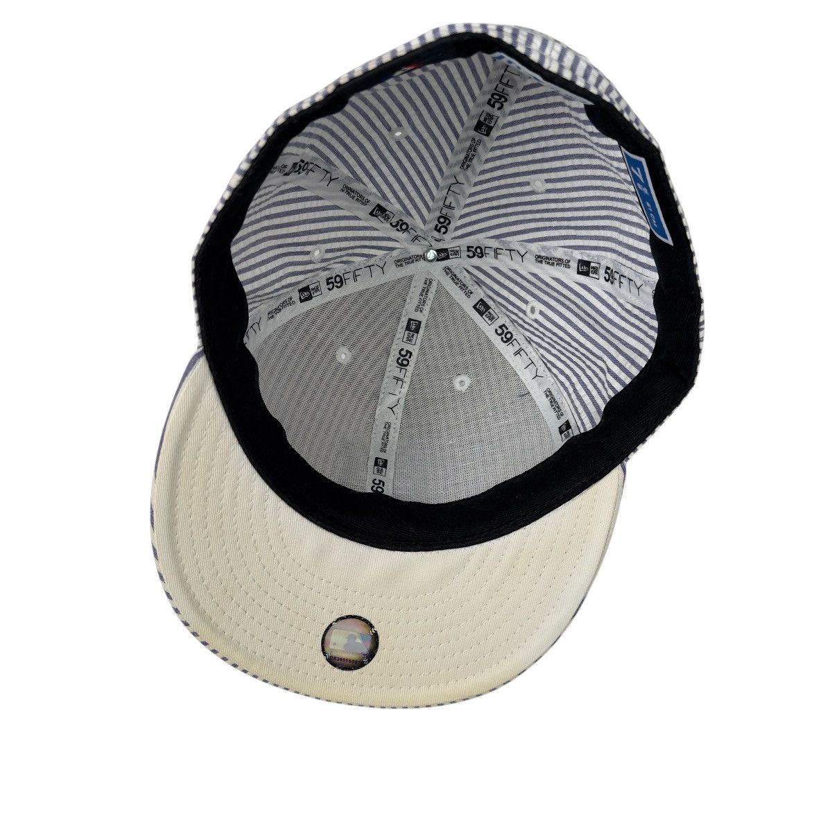 New Era New Era 59FIFTY New York Yankees Fitted 7 5/8 Seersucker Size ONE SIZE - 6 Thumbnail