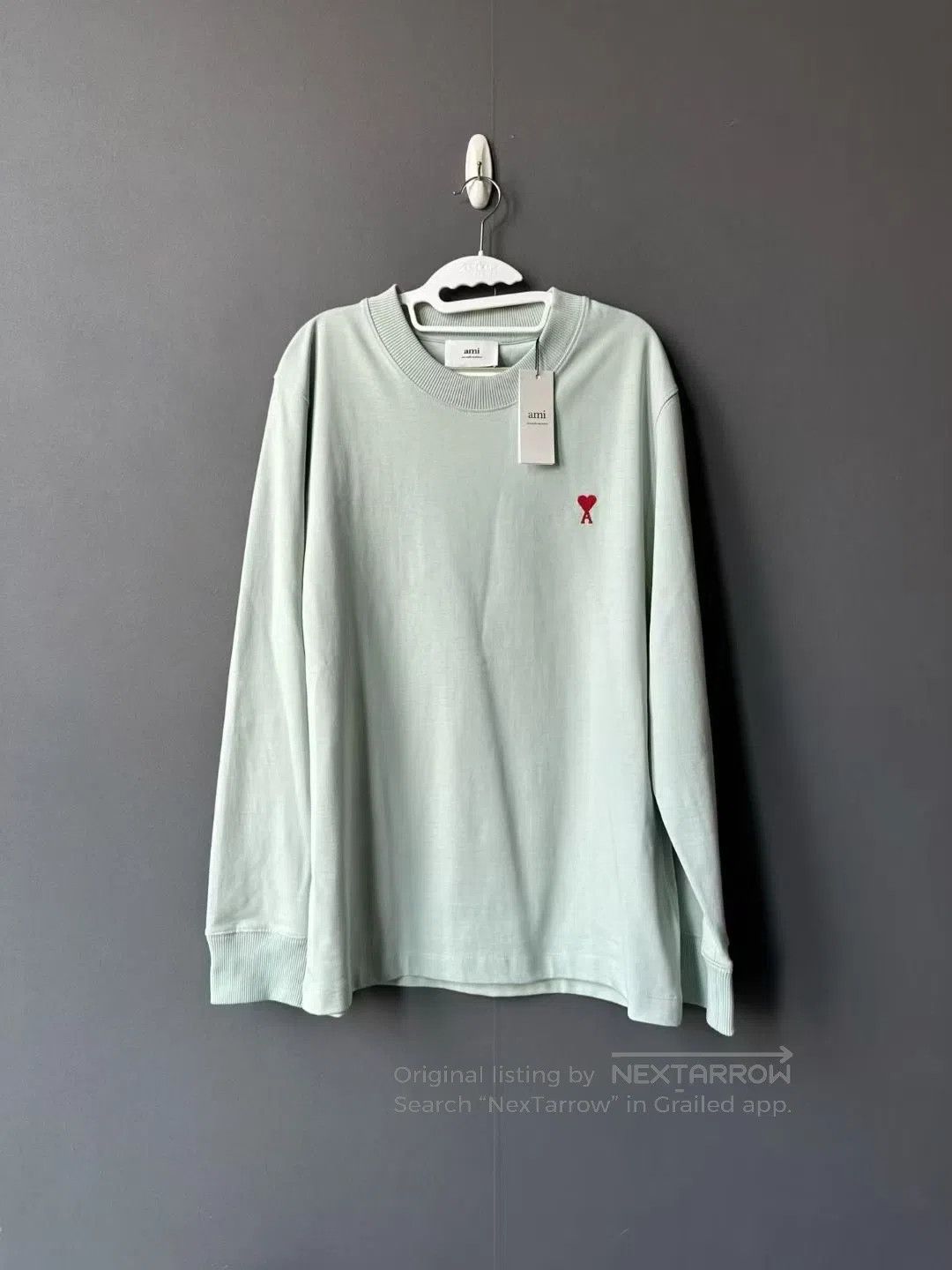 AMI AMI Long Sleeve Heart Sweatshirt| Size US XXL / EU 58 / 5 - 1 Thumbnail