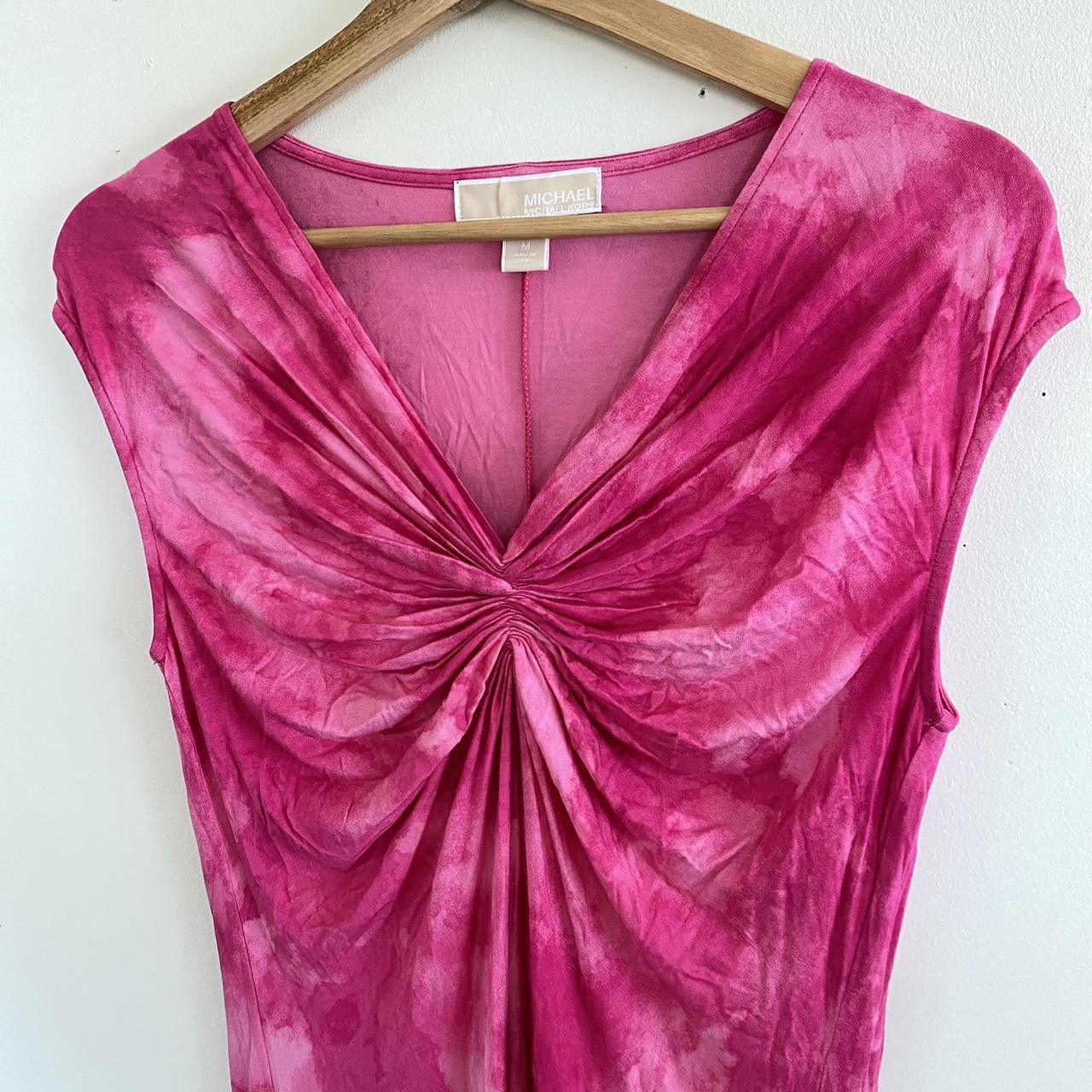 Michael Kors MICHAEL KORS PINK MIDI DRESS SUMMER VACATION SIZE MEDIUM Size M / US 6-8 / IT 42-44 - 5 Thumbnail