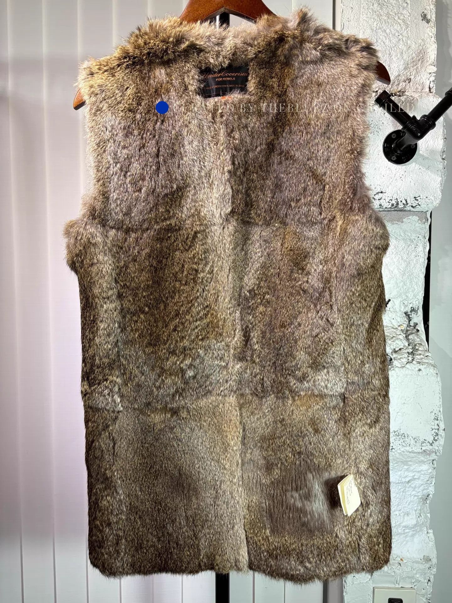 Undercover Unique Multi-Color Rabbit Fur Waistcoat Size US M / EU 48-50 / 2 - 1 Thumbnail
