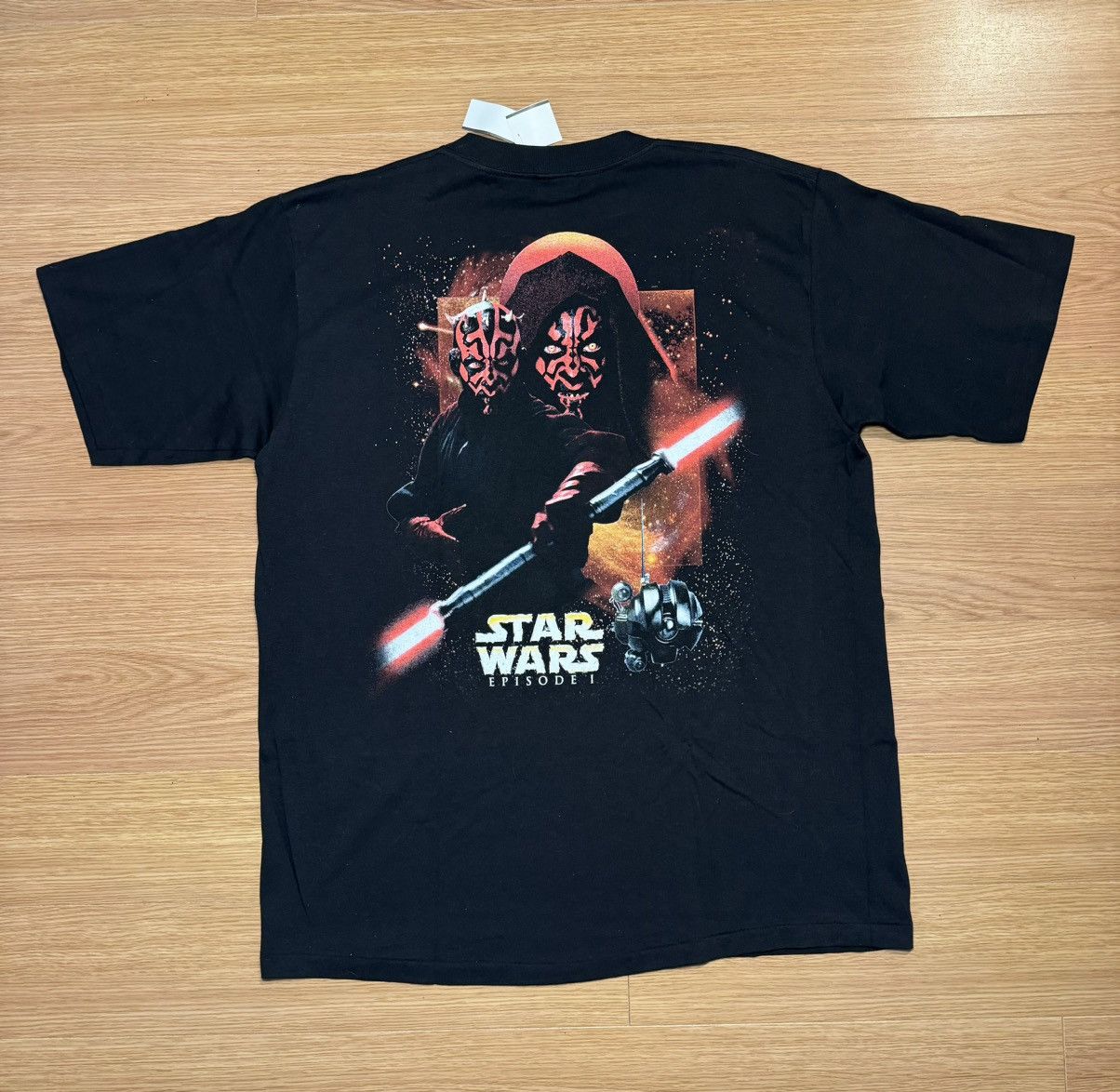 Changes × Star Wars × Vintage Deadstock 1999 Star Wars Darth Maul Grail Phantom Menace vtg Size US XL / EU 56 / 4 - 2 Thumbnail