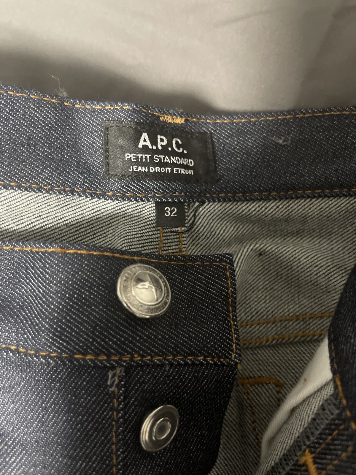 A.P.C. A.P.C petit standard jeans indigo blue size 32 brand new Size US 32 / EU 48 - 2 Thumbnail