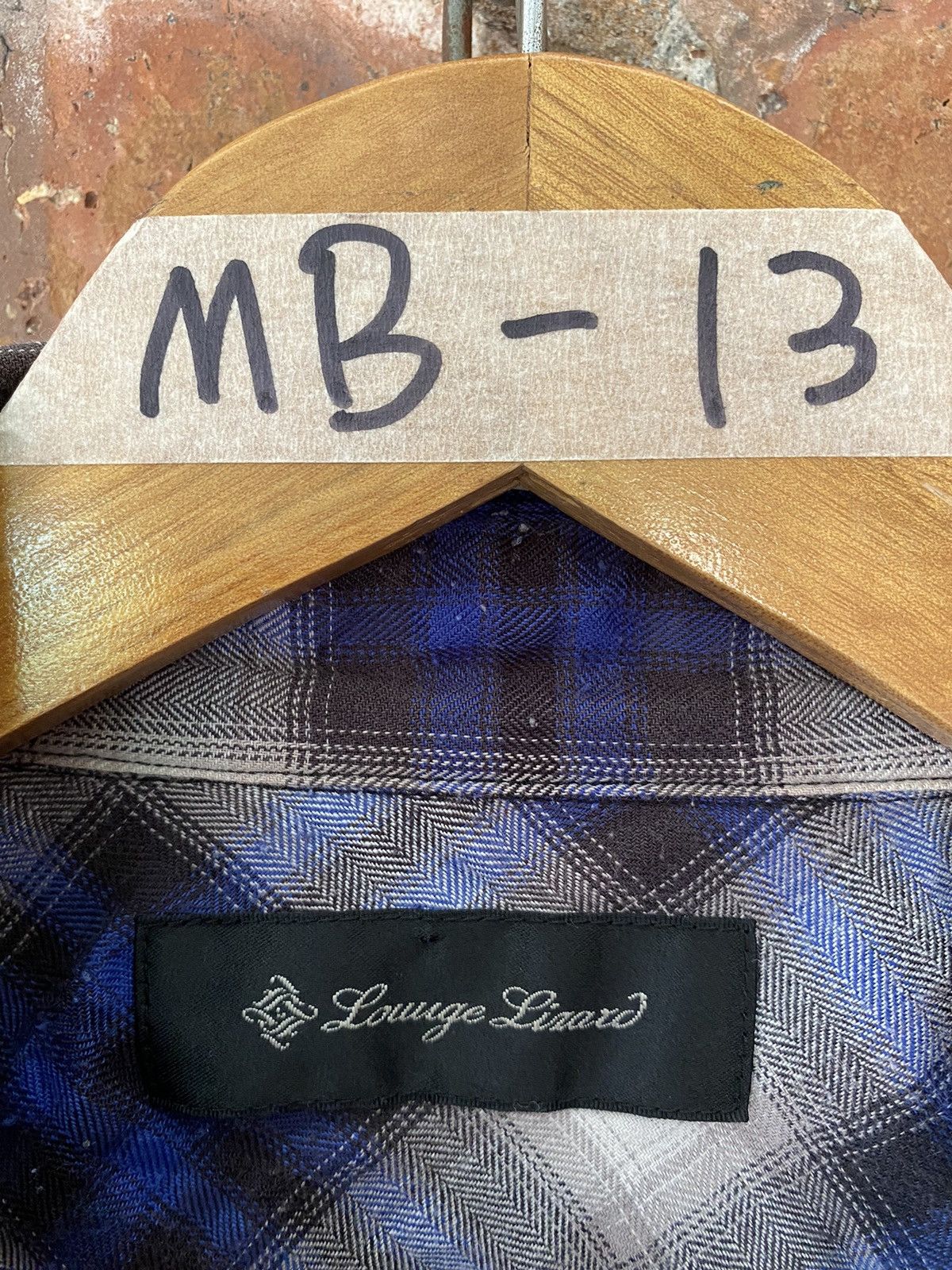 Lounge Lizard 2000s Check Shadow flannel Size US S / EU 44-46 / 1 - 9 Thumbnail