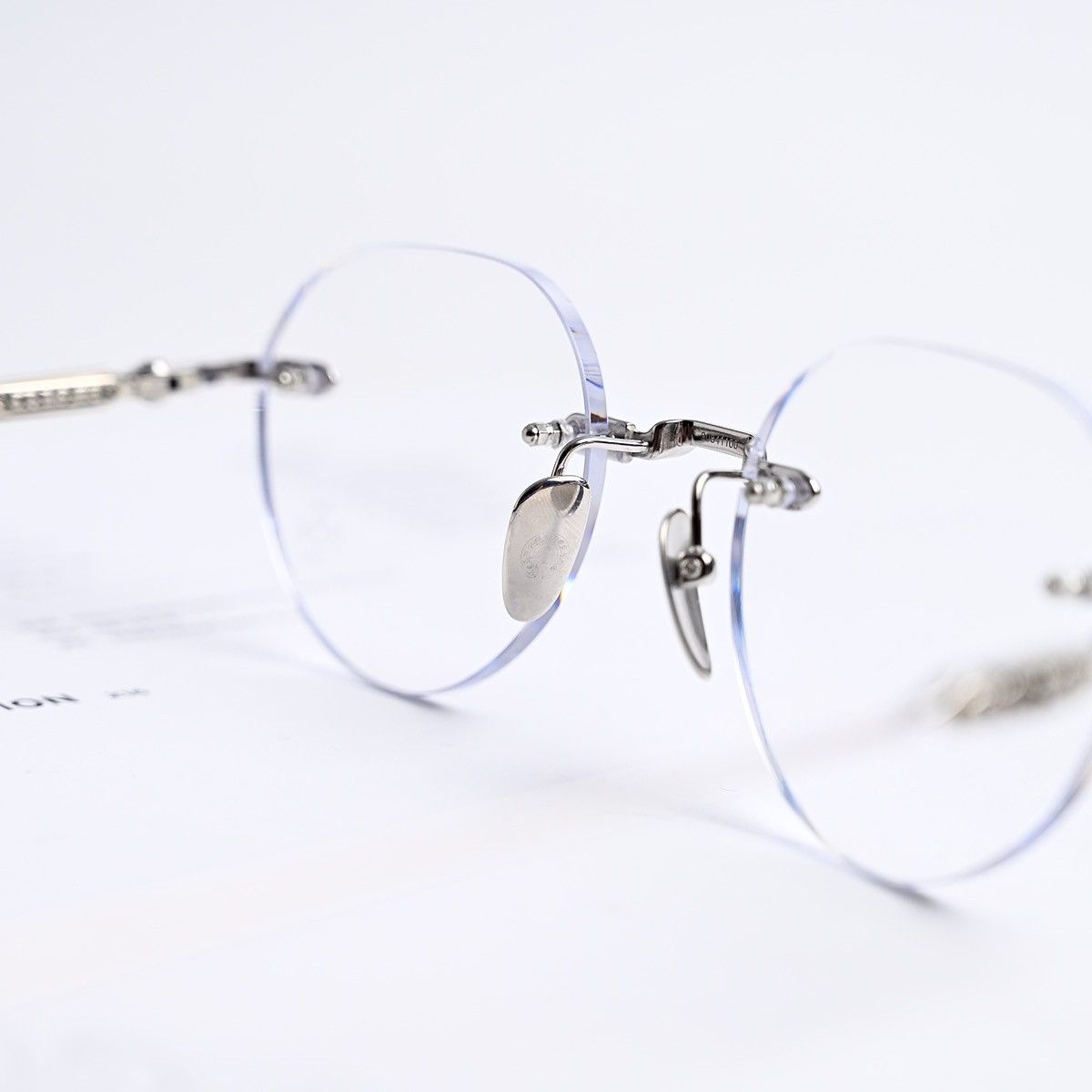 Chrome Hearts CHROME HEARTS SOFFFFFFFFERS I SHINY SILVER GLASSES Size ONE SIZE - 6 Thumbnail