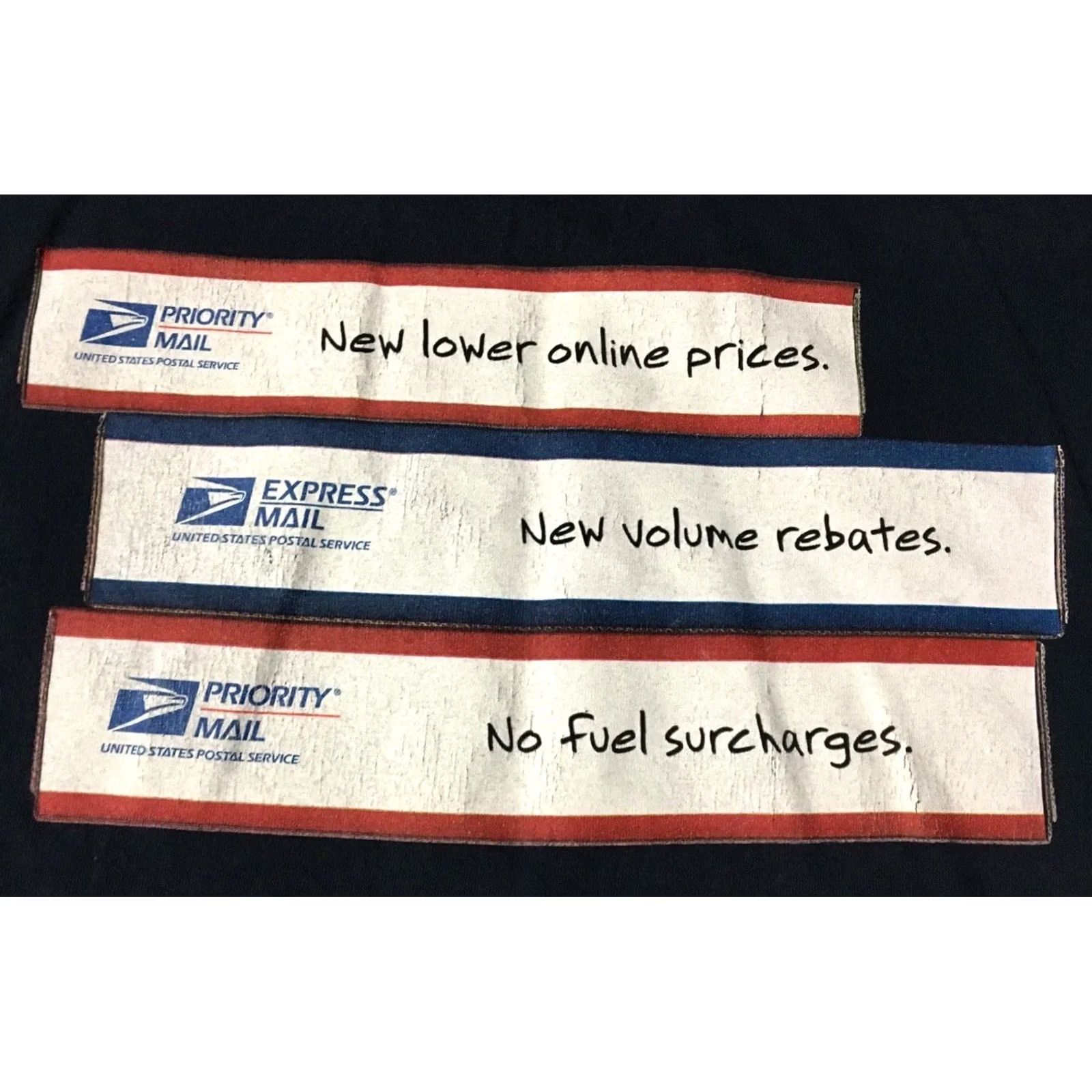 Vintage VINTAGE USPS Priority Mail Faded Shirt 2XL Blue USA Mailman Post Office Shirt Mens 90s Grunge Size US XXL / EU 58 / 5 - 3 Thumbnail