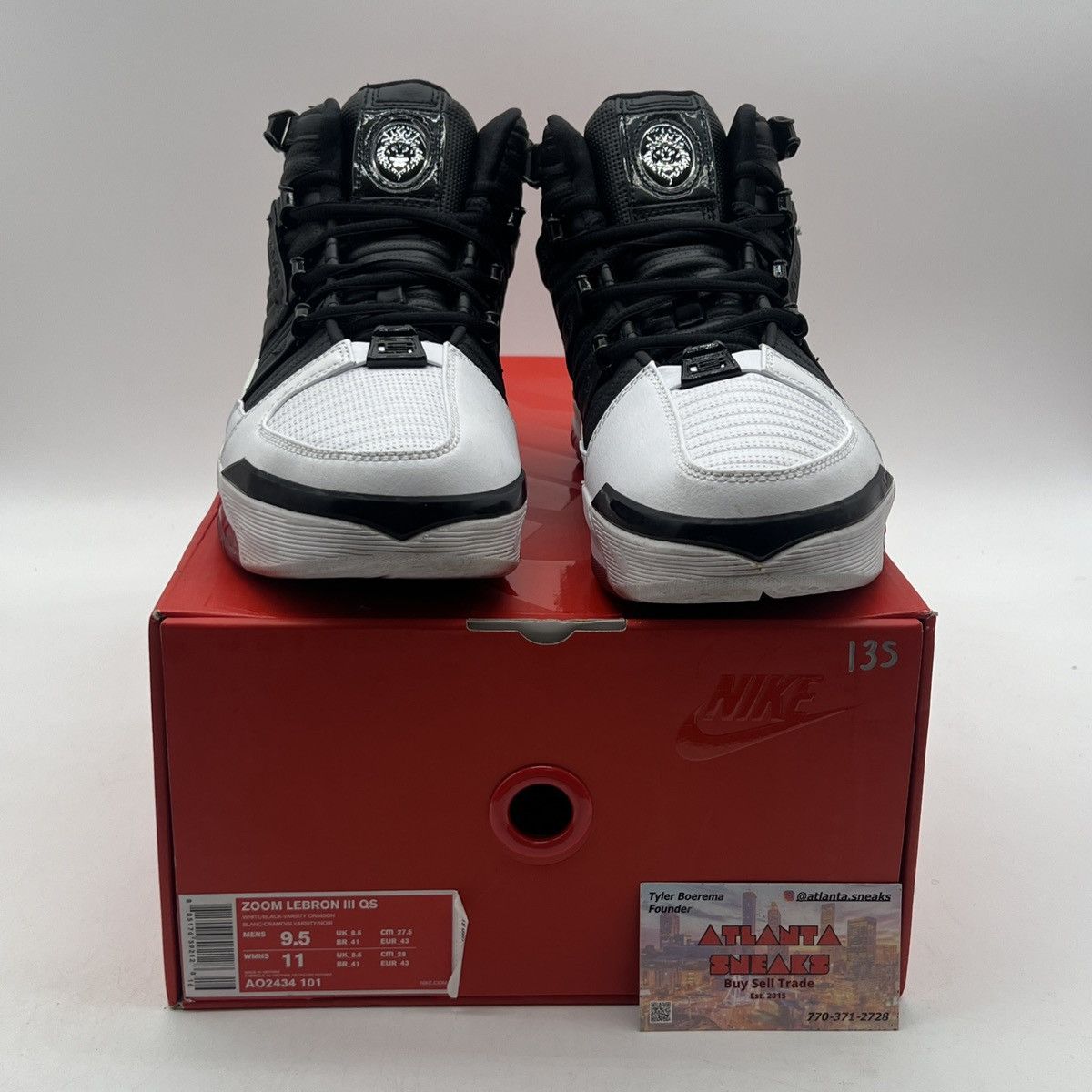 Nike Zoom lebron 3 home Size US 9.5 / EU 42-43 - 2 Thumbnail