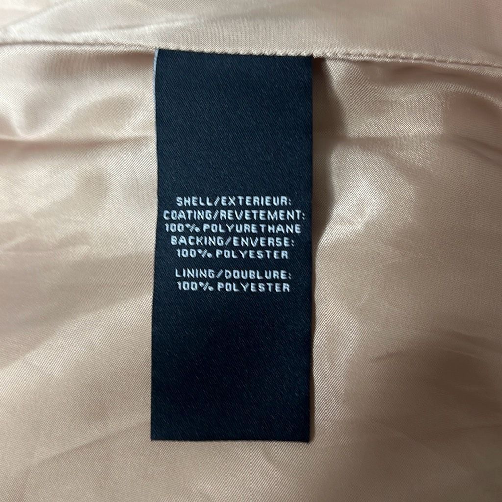 7 For All Mankind 7 For All Mankind Vegan Faux Leather Trench Belted Coat NWT Size S / US 4 / IT 40 - 12 Thumbnail