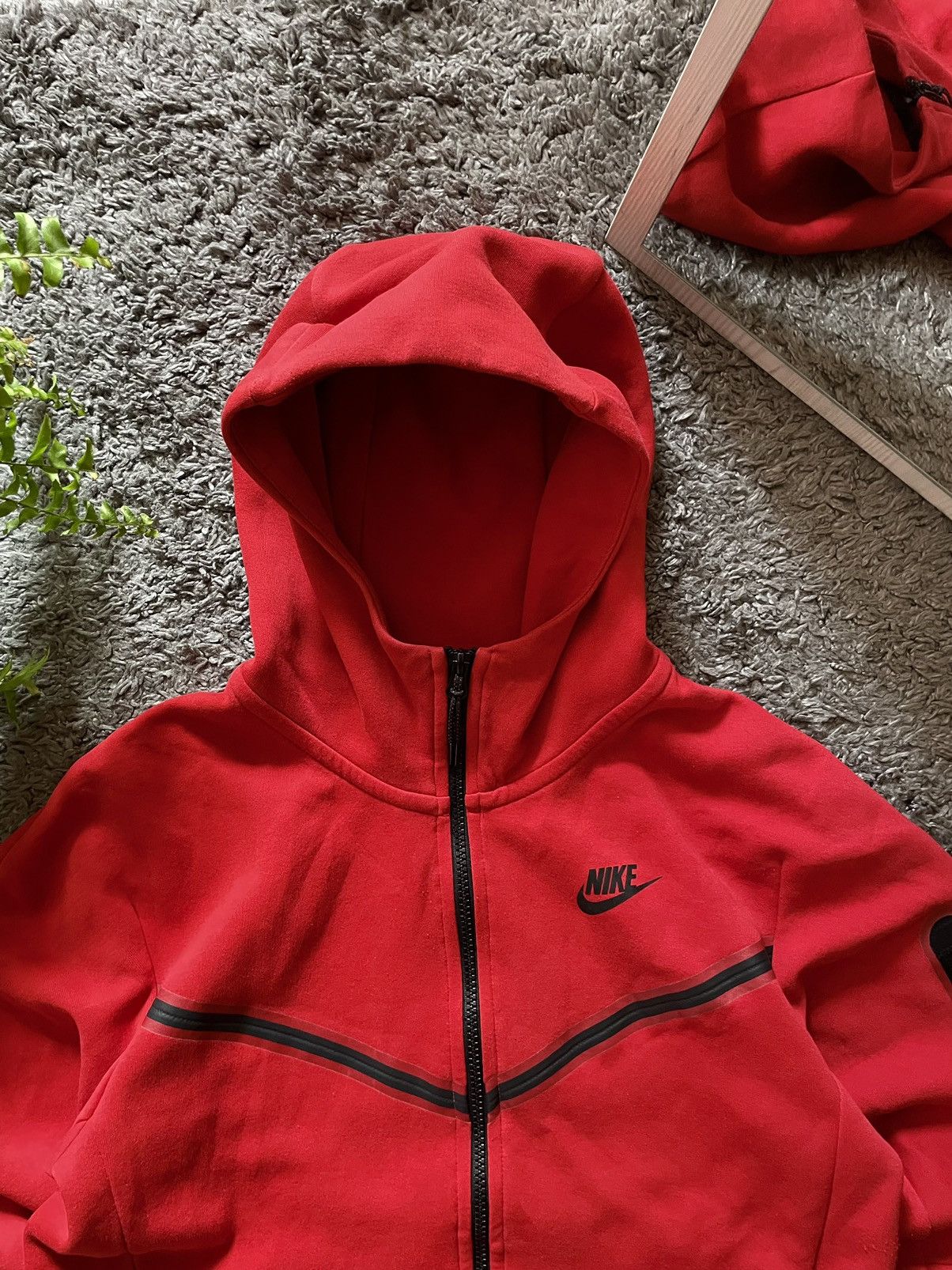 Nike × Vintage Nike Tech-Fleece Zip Hoodie Streetwear Logo Swoosh Rare Size US S / EU 44-46 / 1 - 7 Thumbnail