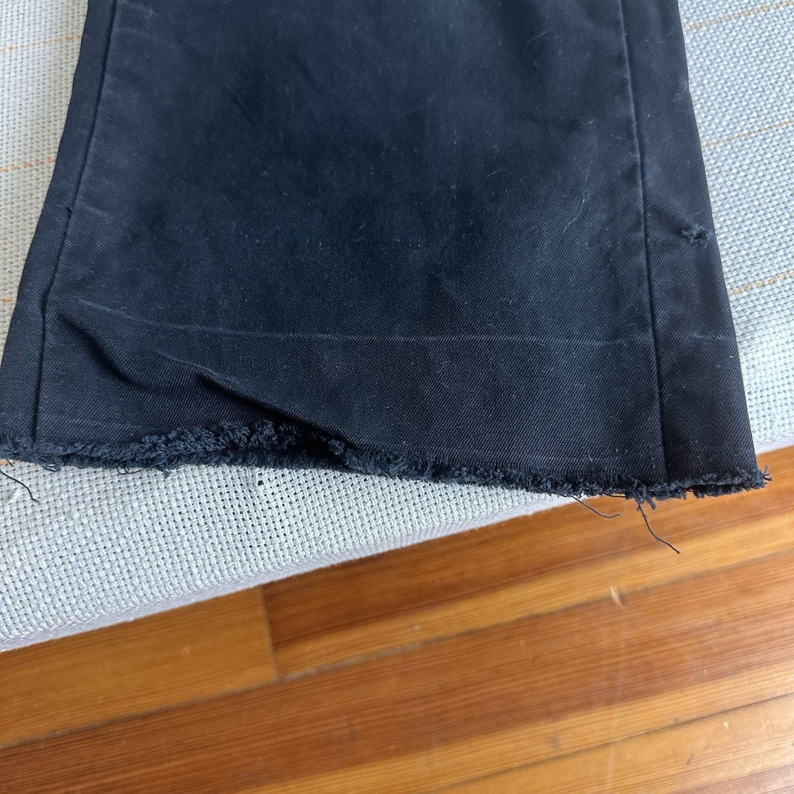 Banana Republic Banana Republic Emerson Chino Pant Black Cotton Mens Size US 31 - 3 Thumbnail
