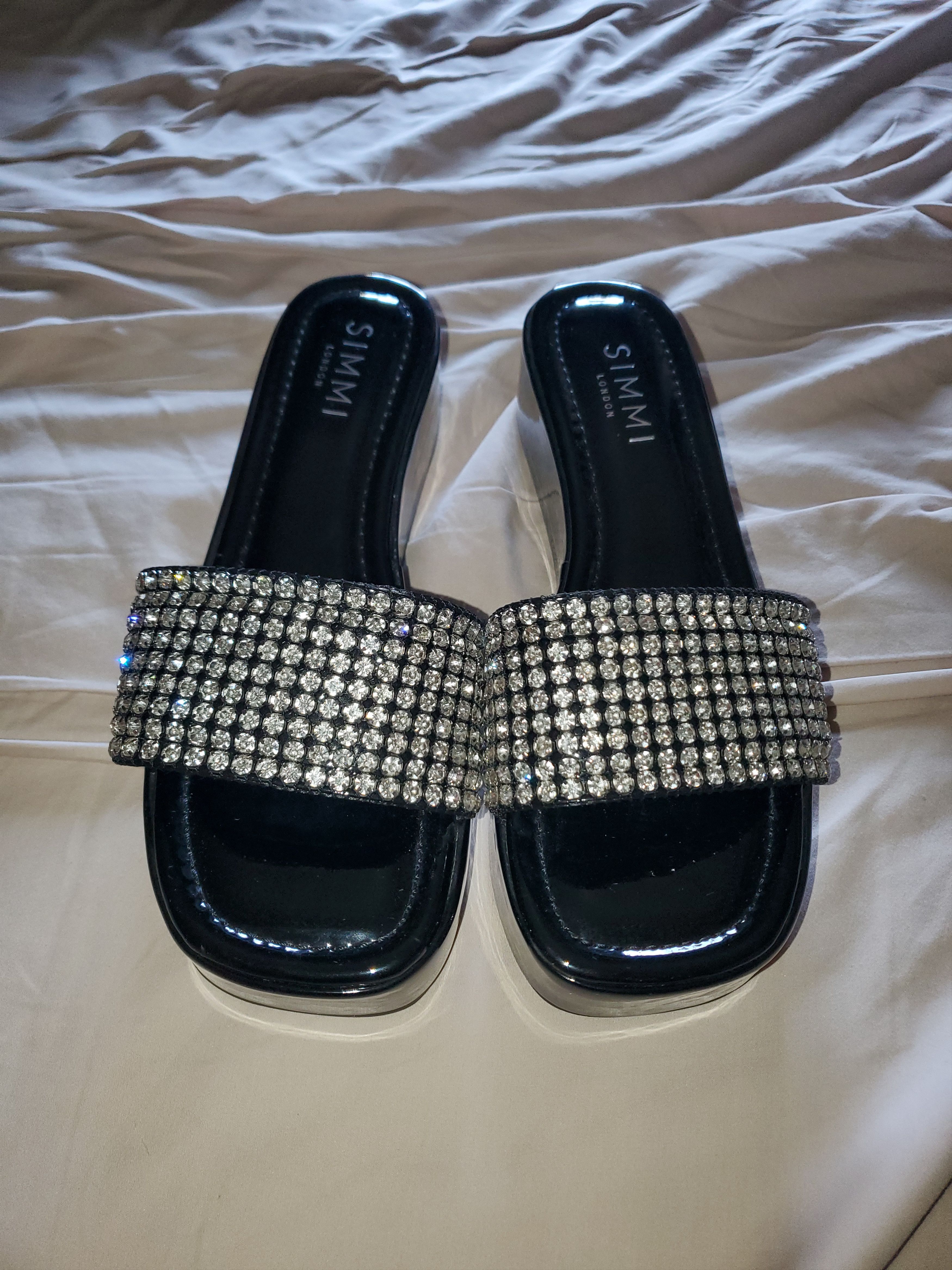 Other Simmi London Platform Sandals w/ Rhinestones (size 7) Size US 7 / IT 37 - 1 Thumbnail