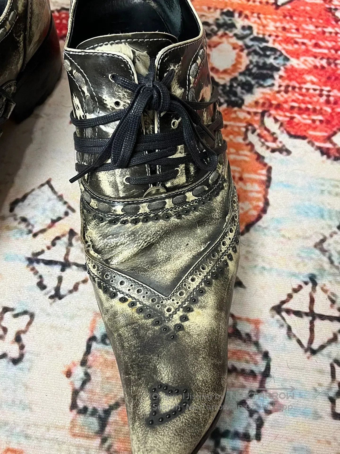 MASAHIROMARUYAMA hiromutakahara avant-garde pointed boots. Size US 9 / EU 42 - 4 Thumbnail