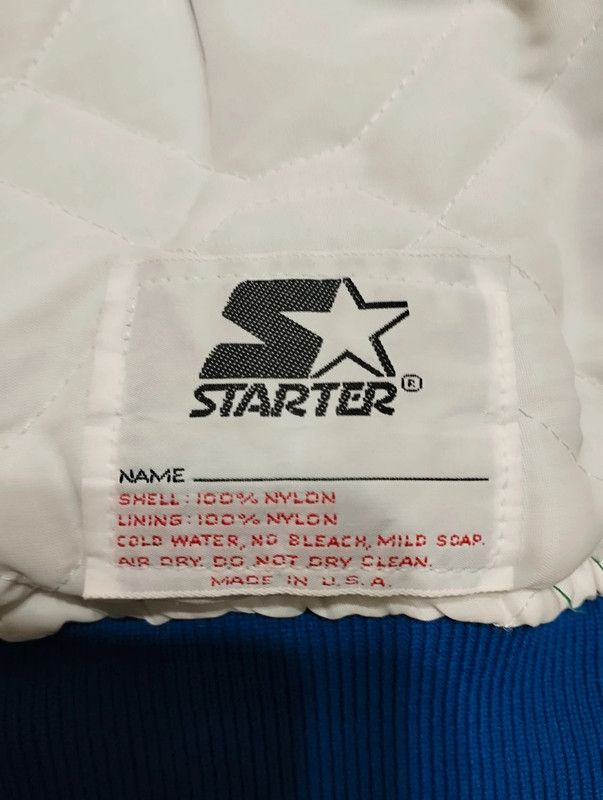 Starter Starter Dallas Mavericks vintage jacket size L 80s rare Size US L / EU 52-54 / 3 - 8 Thumbnail