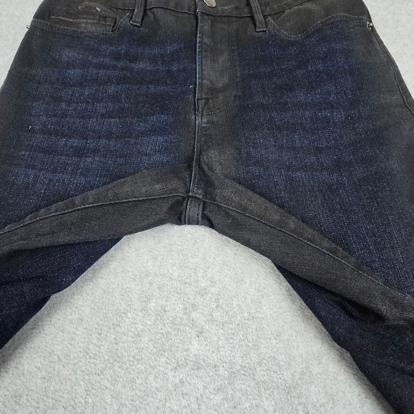 Frame Frame 29 Epicure Black Coated Le Crop Mini Boot Jean LCMB899 Size 28" / US 6 / IT 42 - 5 Thumbnail