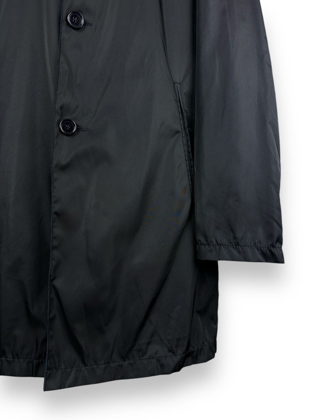 Prada × Vintage Vintage Prada Nylon Mac Coat Jacket Size 46 IT Made in Italy Size US S / EU 44-46 / 1 - 4 Thumbnail