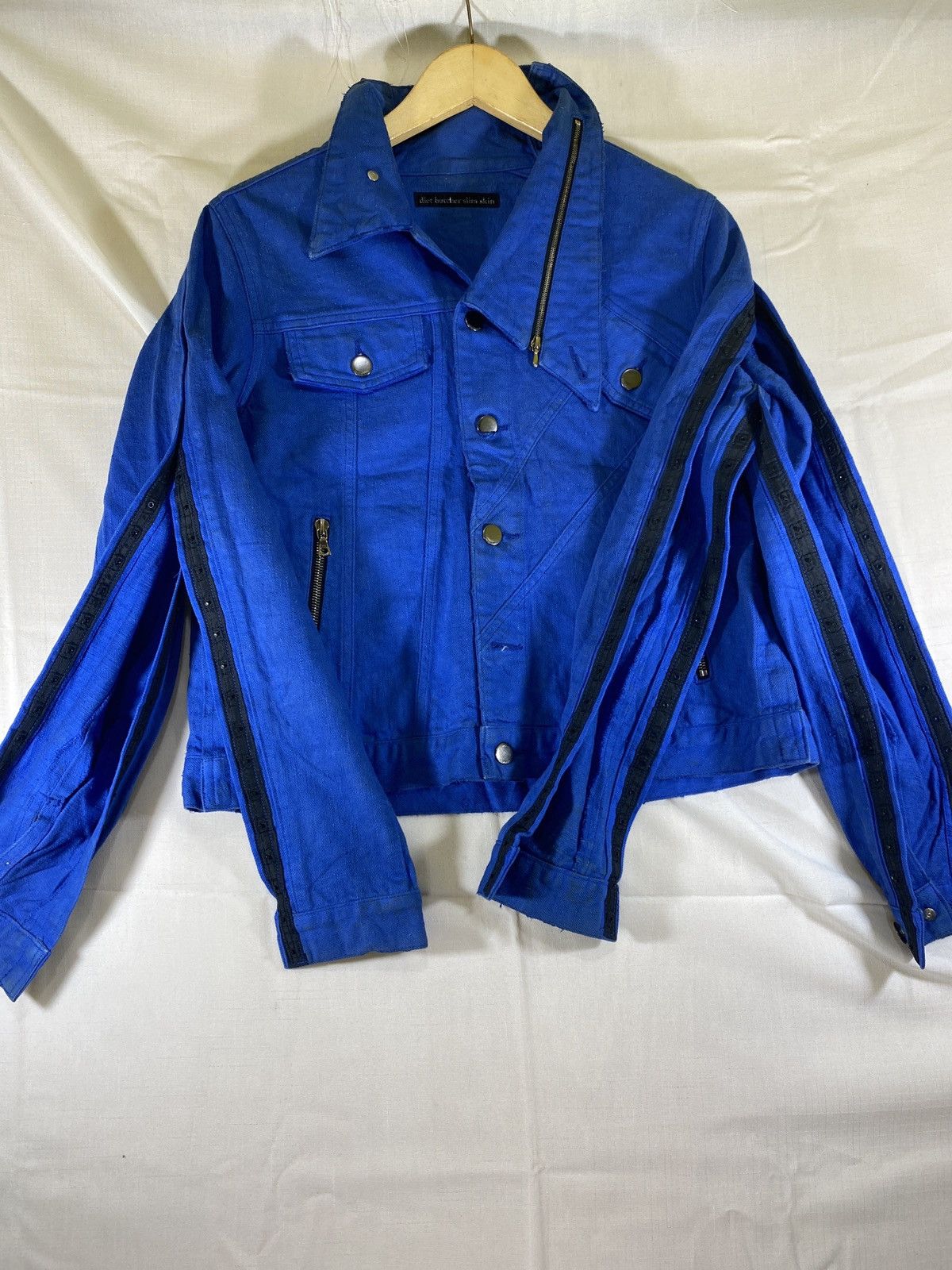 Diet Butcher Slim Skin cropped denim adjustable sleeve Size US XS / EU 42 / 0 - 1 Thumbnail