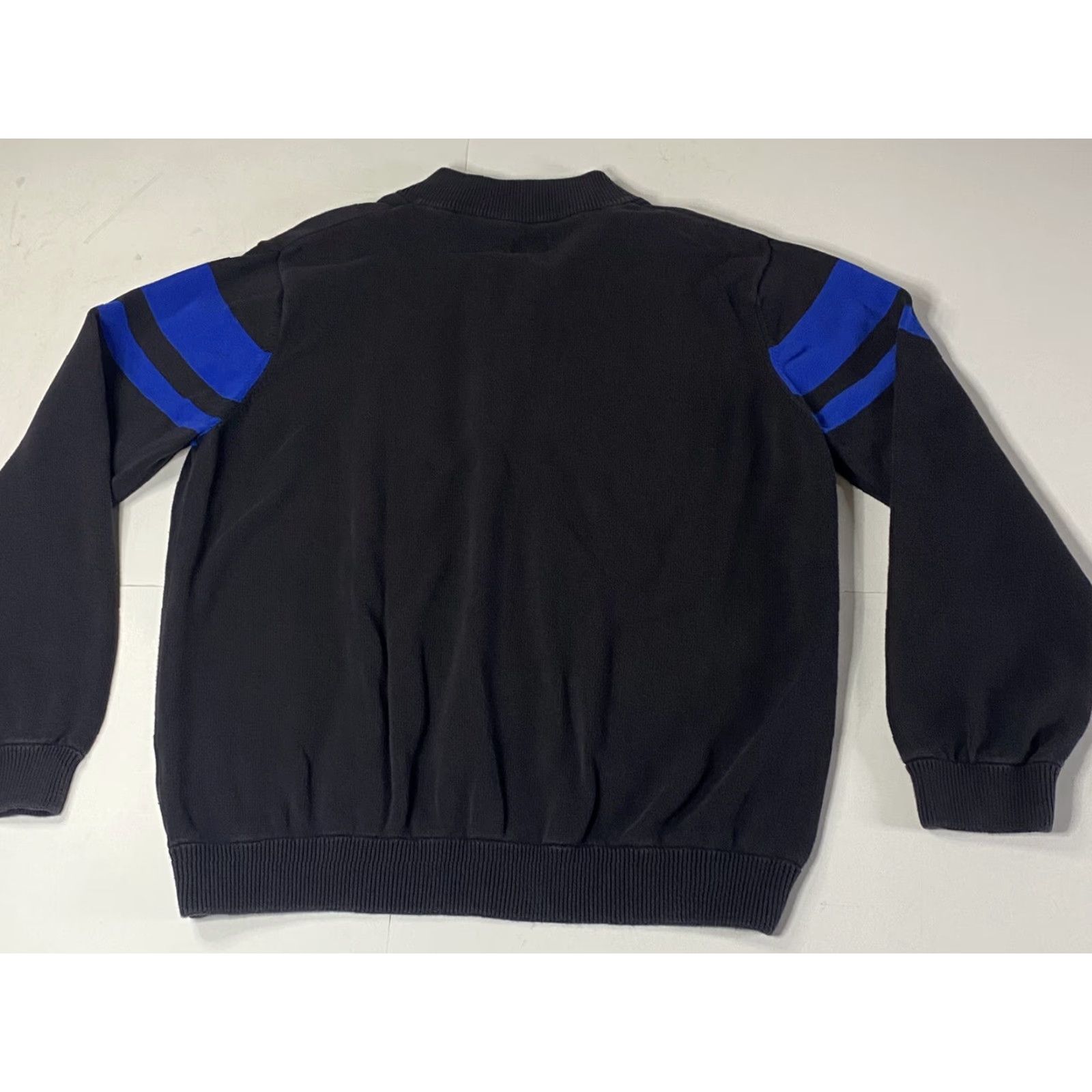 Vintage VINTAGE Slazenger Golf Sweater Mens Large 100% Cotton Long Sleeve Quarter Zip Black Size US M / EU 48-50 / 2 - 3 Thumbnail