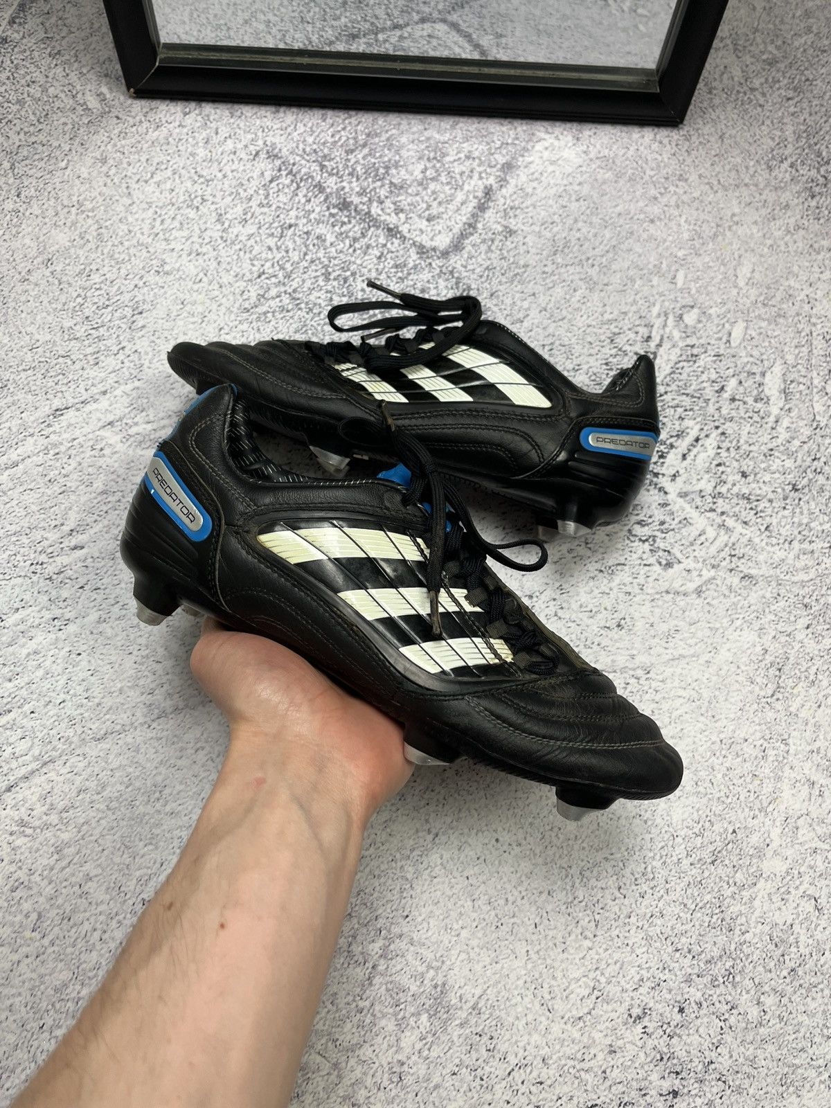 Adidas × Vintage Adidas Predator 2010 Vintage Soccer Cleats Boots Football Size US 8 / EU 41 - 4 Thumbnail