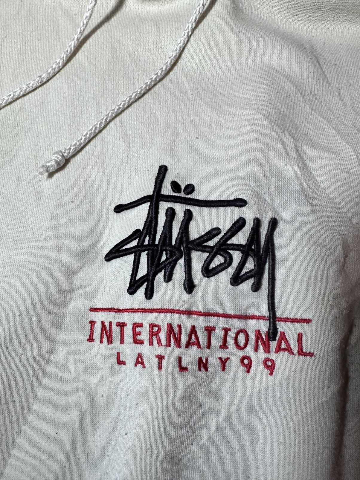 Stussy Vintage Stussy fleece hoodie Size US L / EU 52-54 / 3 - 4 Thumbnail
