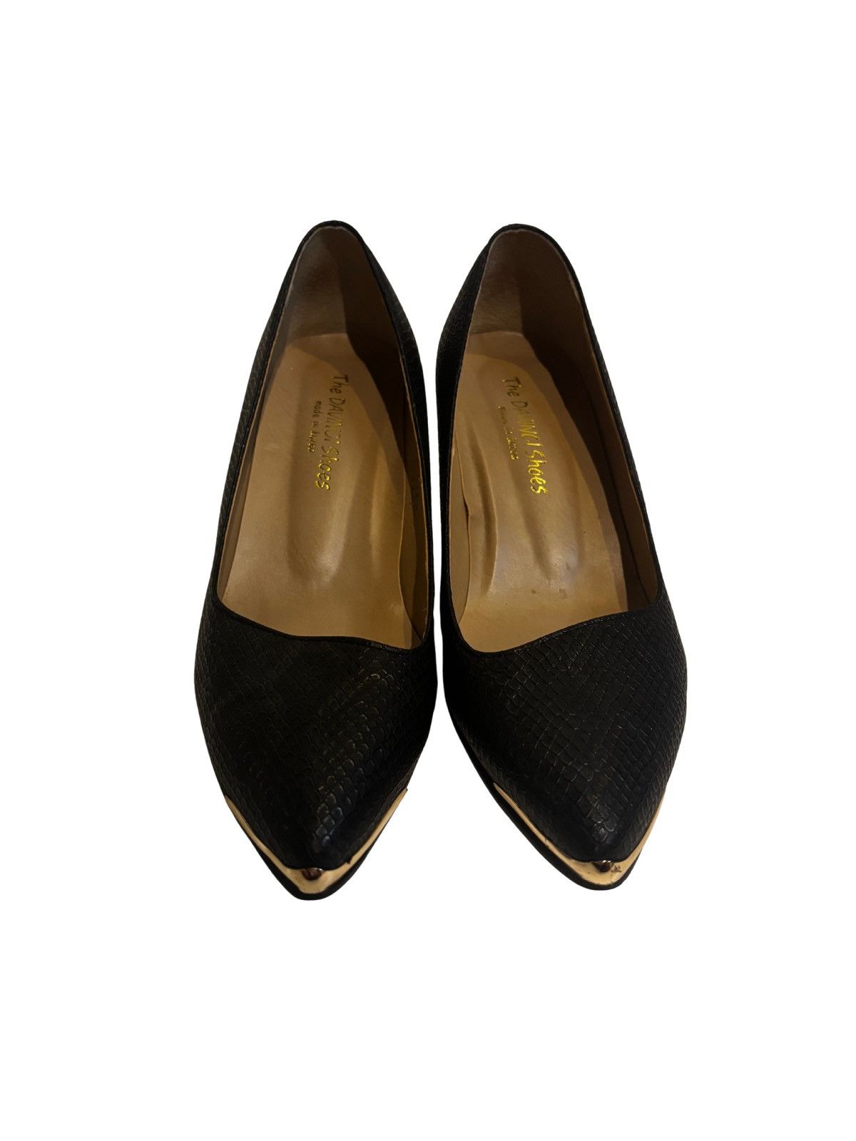Other Black & gold accent Heels.wf5315 Size US 6.5 / IT 36.5 - 5 Thumbnail