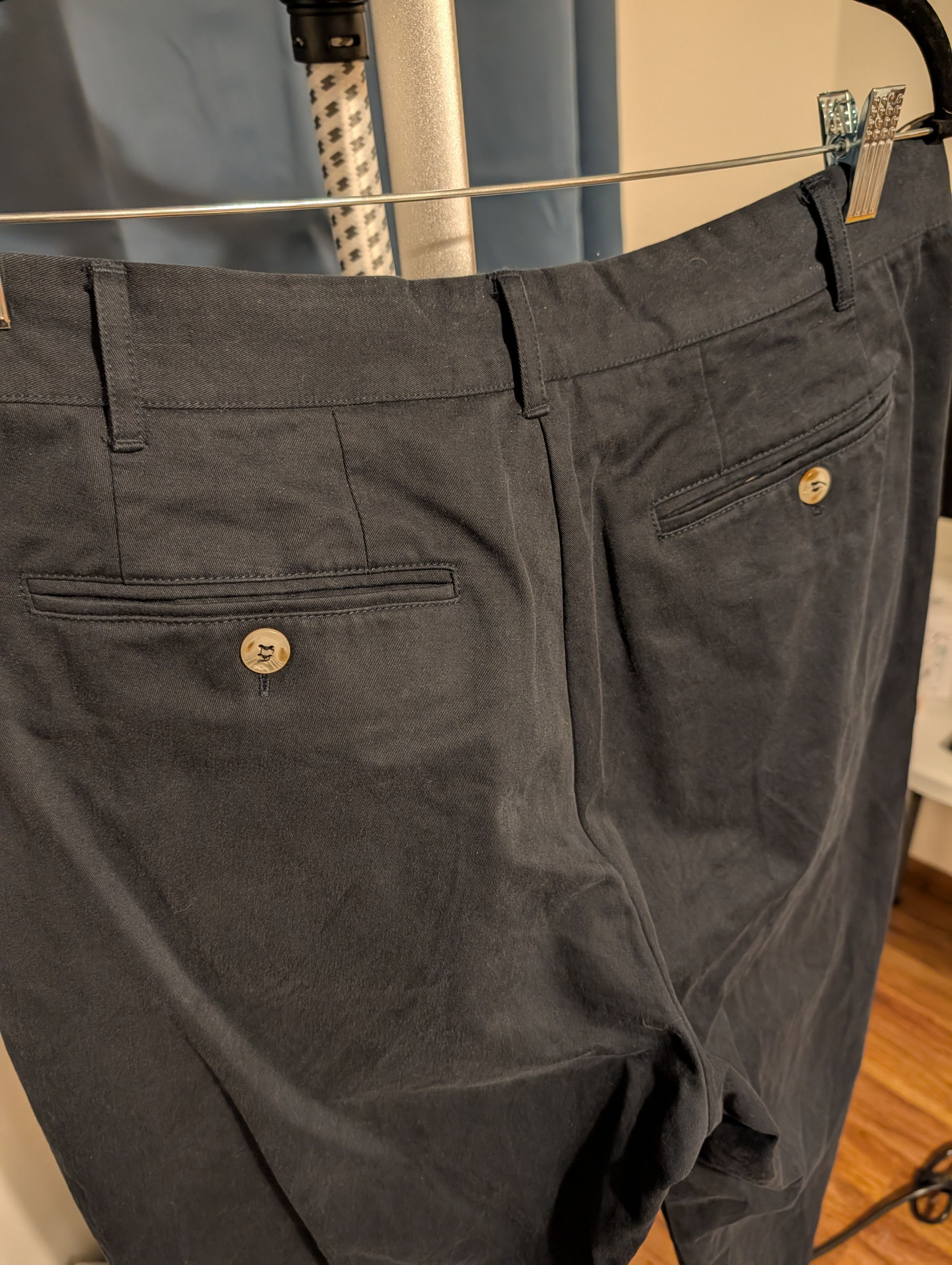 Brother Brother Double Pleated Trouser Size US 33 - 3 Thumbnail